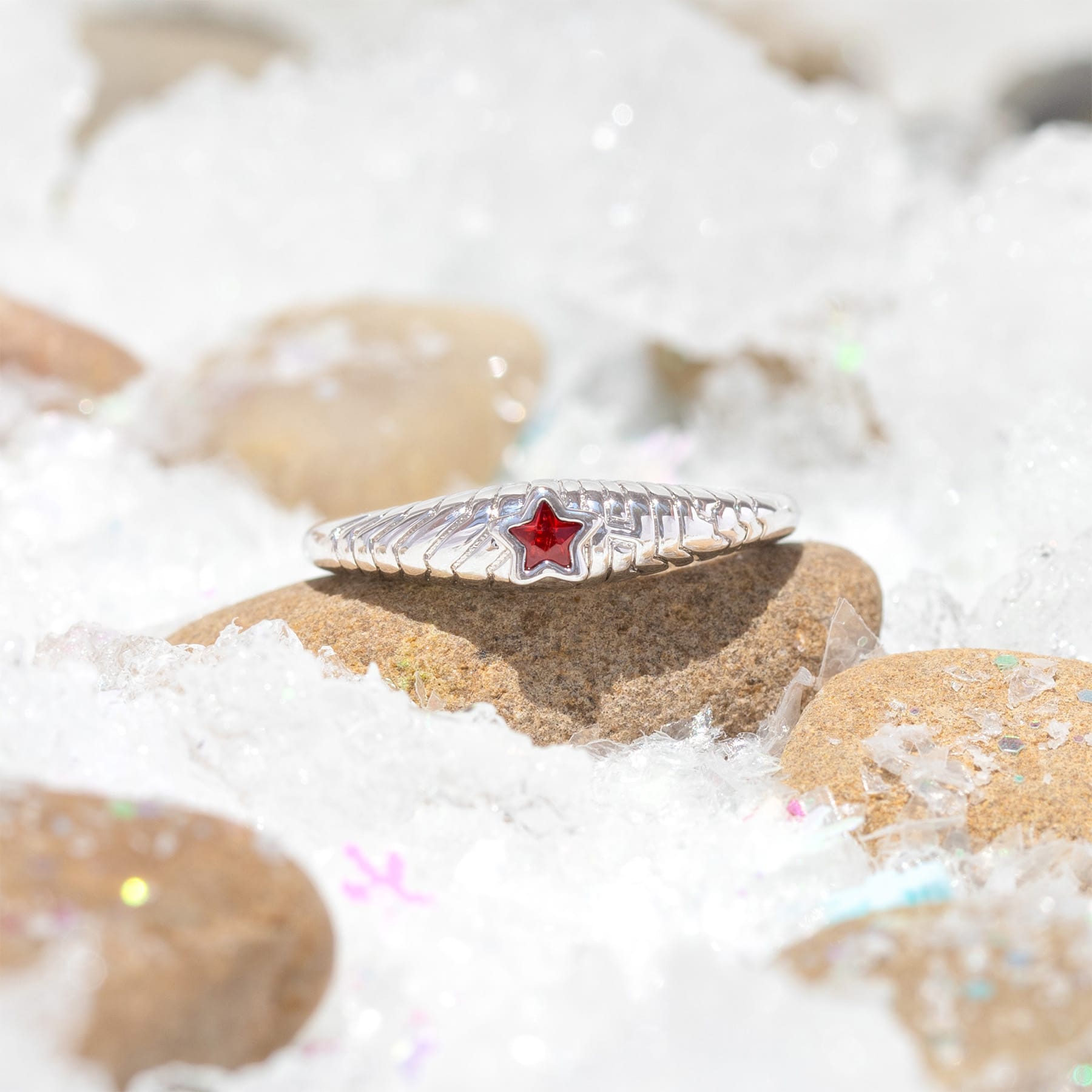 Marvel's Winter Soldier Sterling Silver Ring