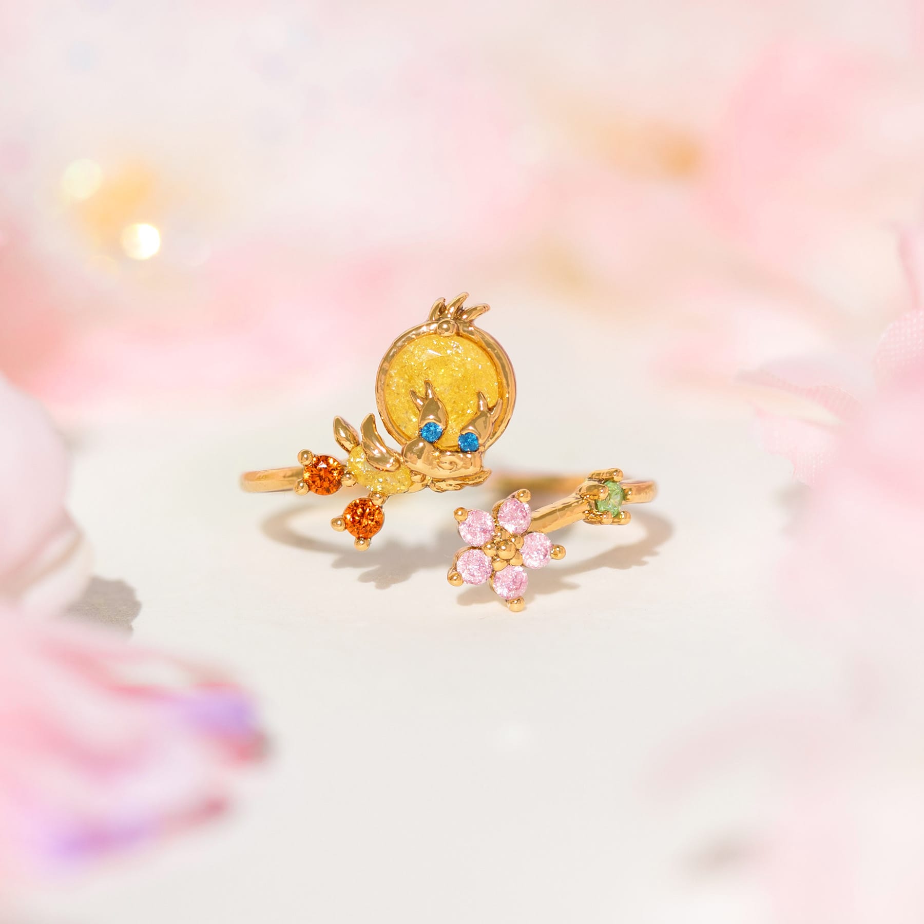 Looney Tunes Tweety Bird Adjustable Ring