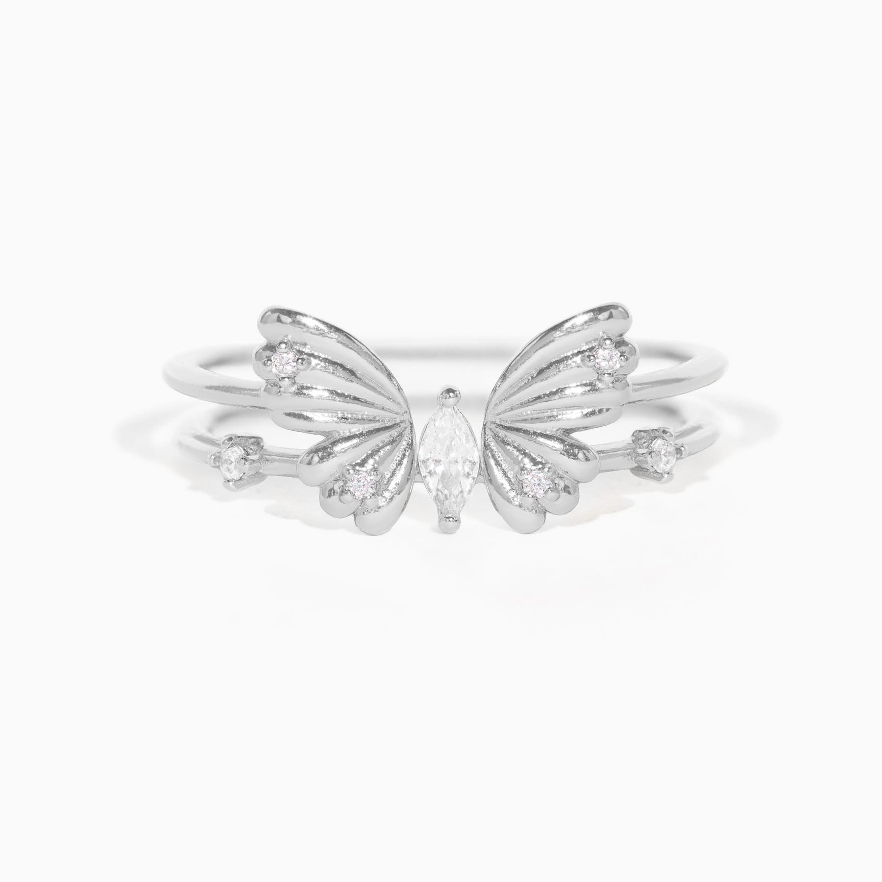 Perfect Fit Butterfly Ring Set