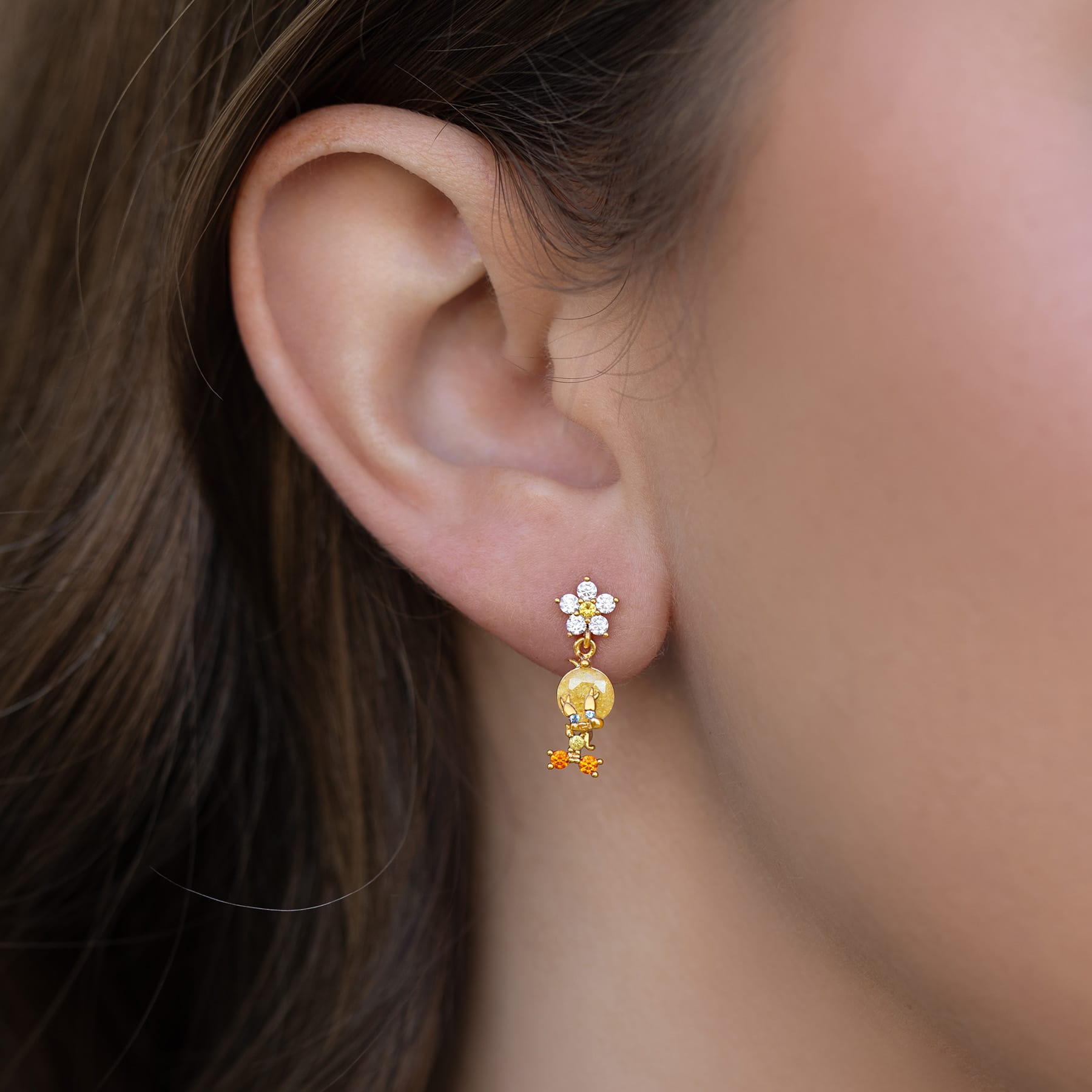Looney Tunes Tweety Bird Earrings