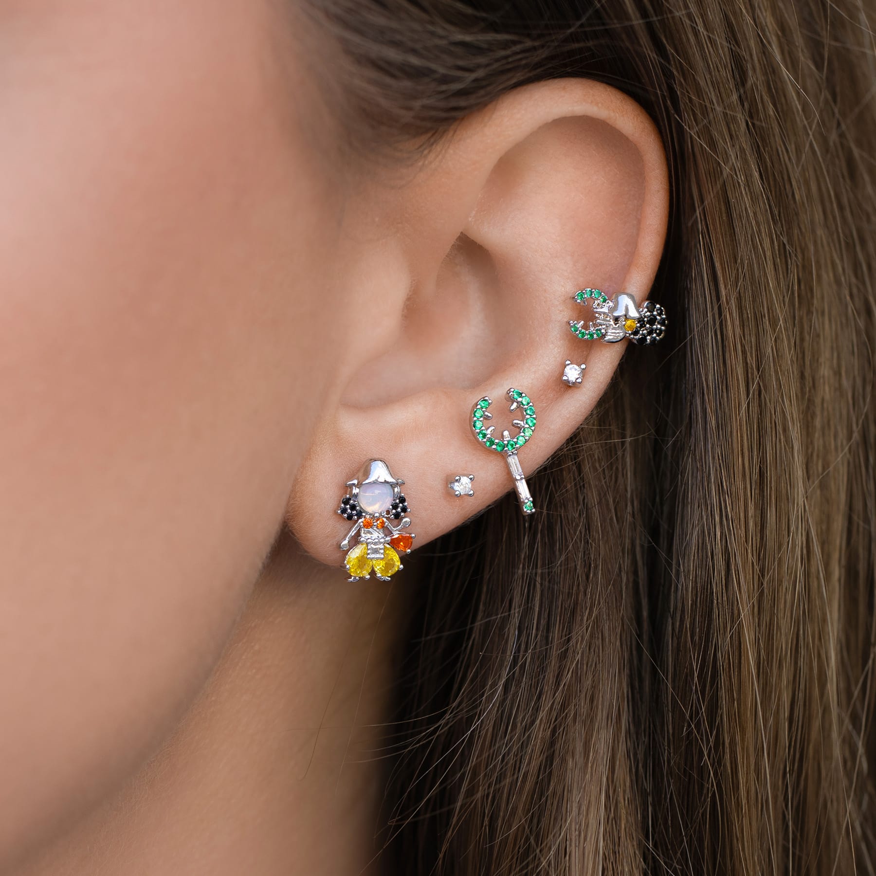 One Piece Usopp Earring Set