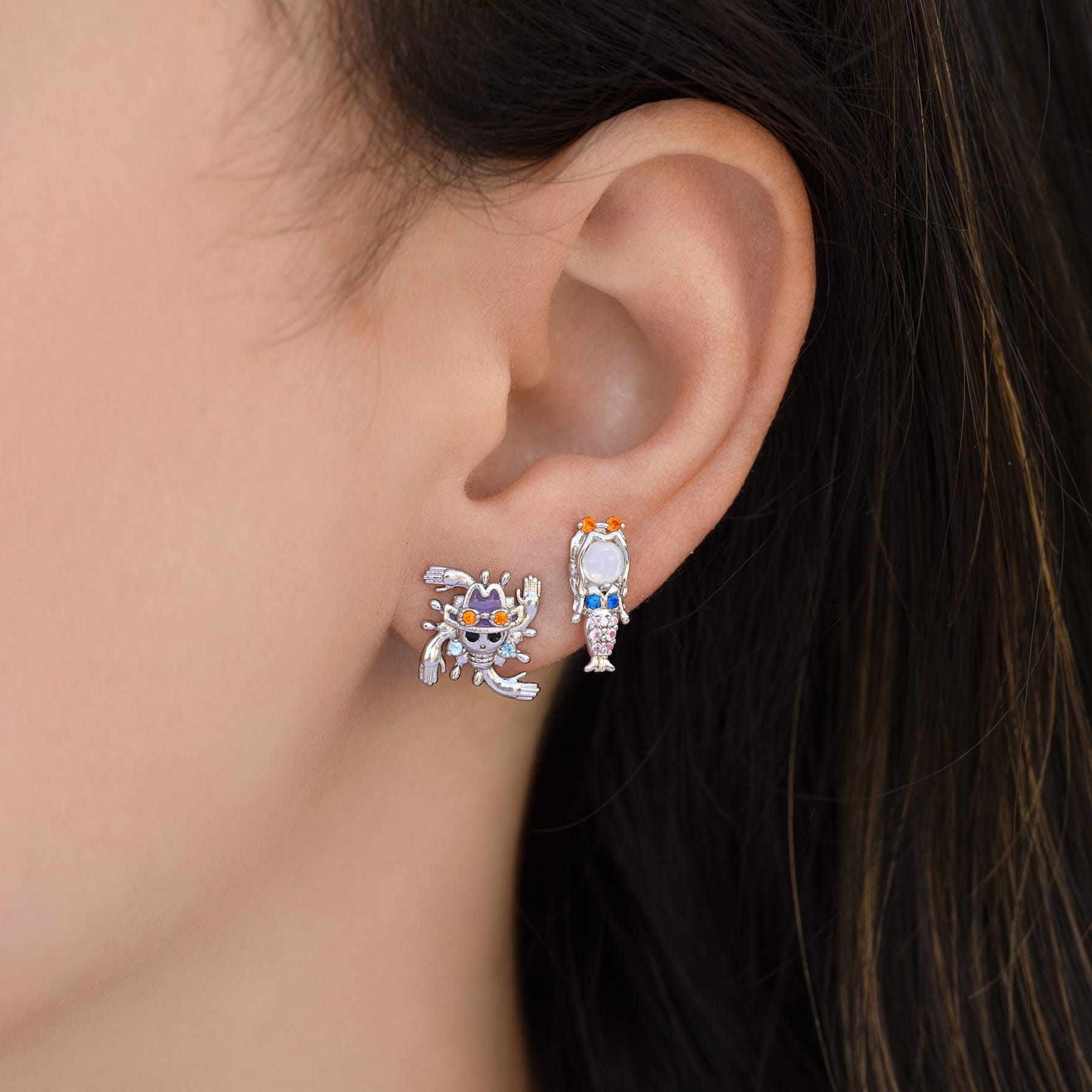 One Piece Nico Robin Earring Set