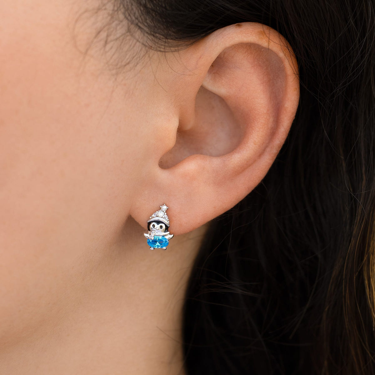Cozy Penguin Studs