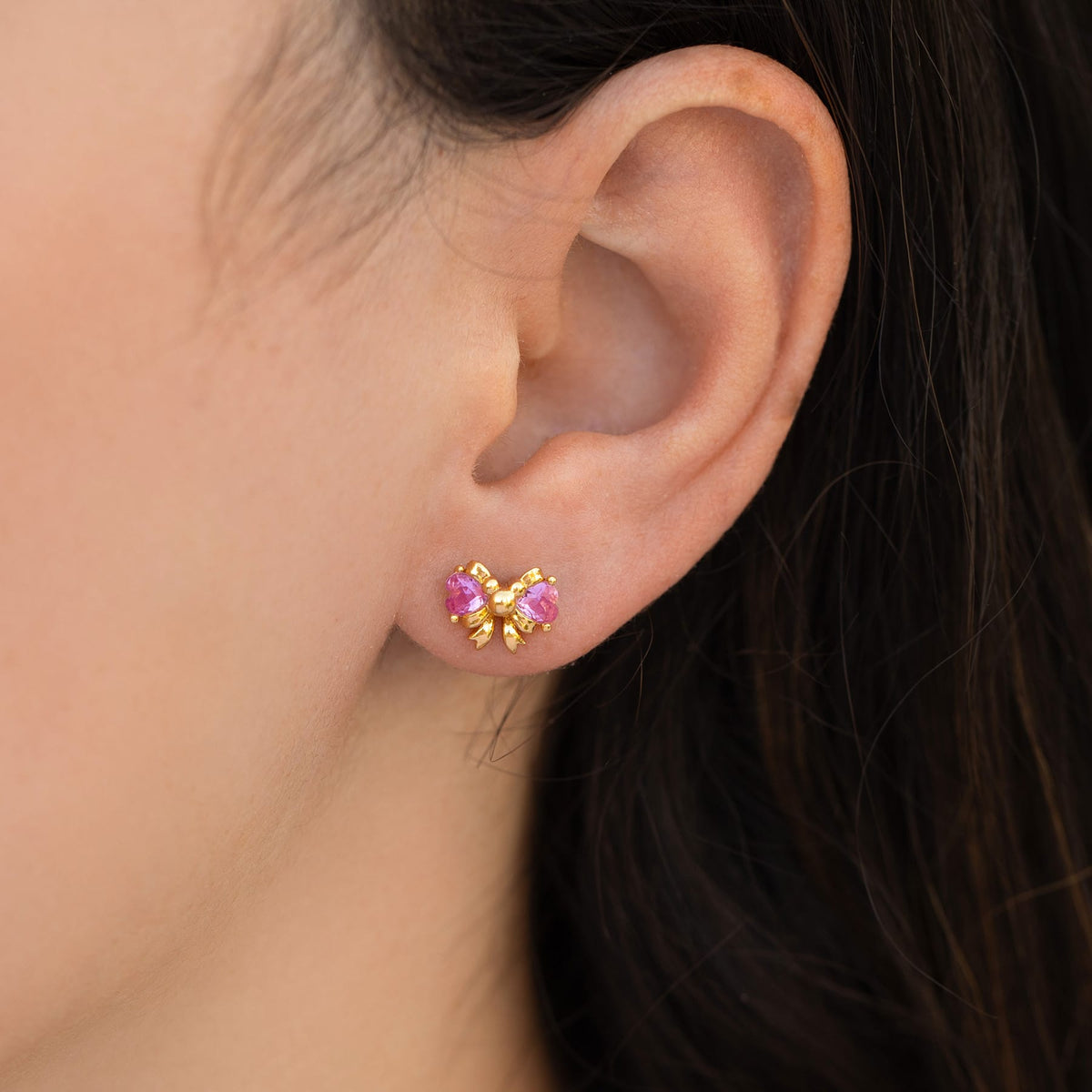 Disney Holiday Bow Studs