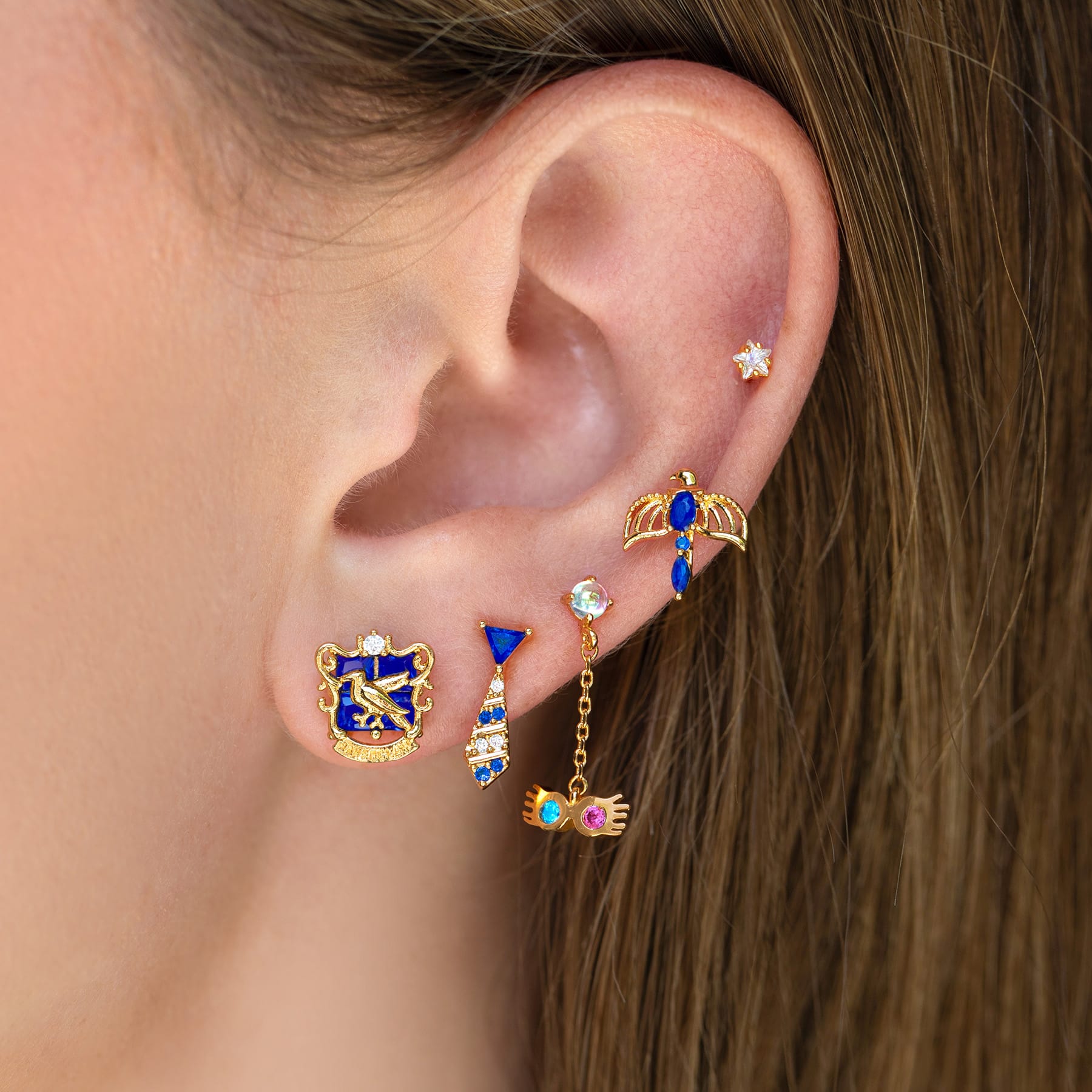 Harry Potter Luna Lovegood Dangle Earrings