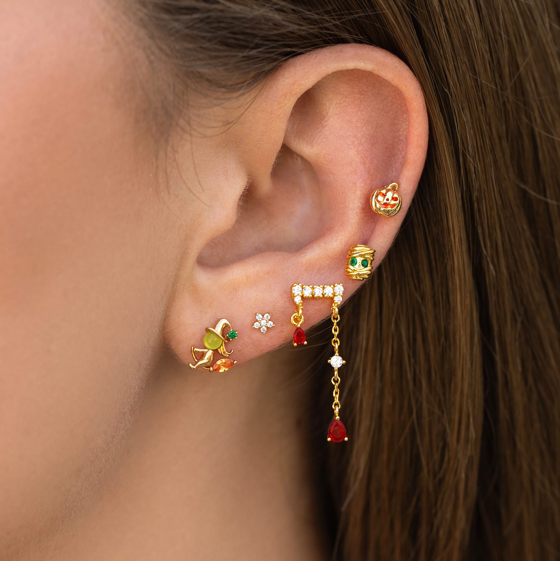 First Bite Dangle Earrings