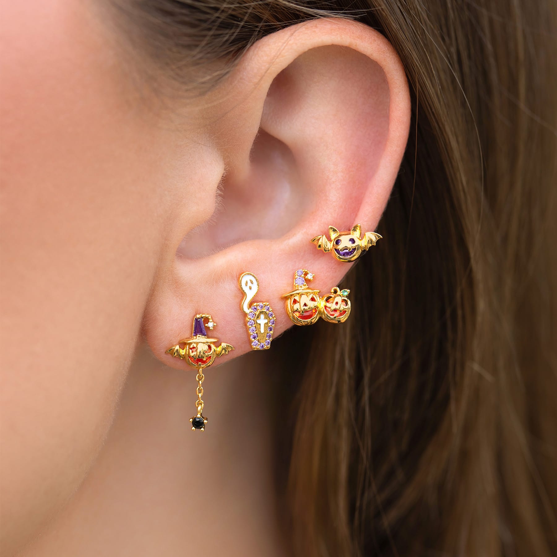 Happy Hauntings Stud Set