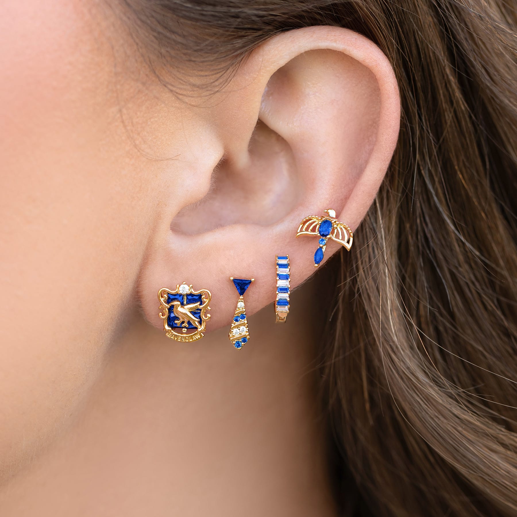 Harry Potter Ravenclaw House Earring Set