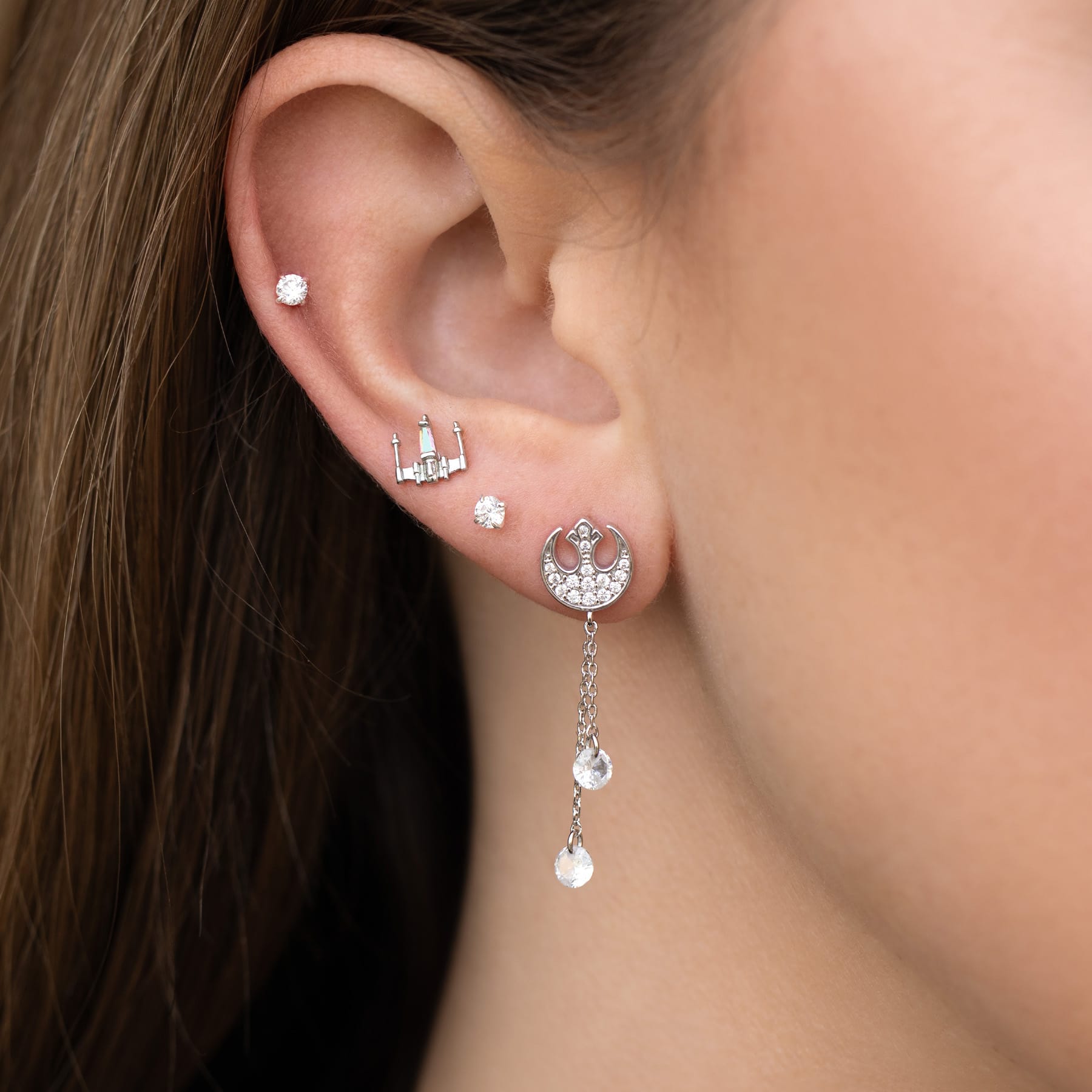 Star Wars™ Rebel Alliance Dangle Earrings