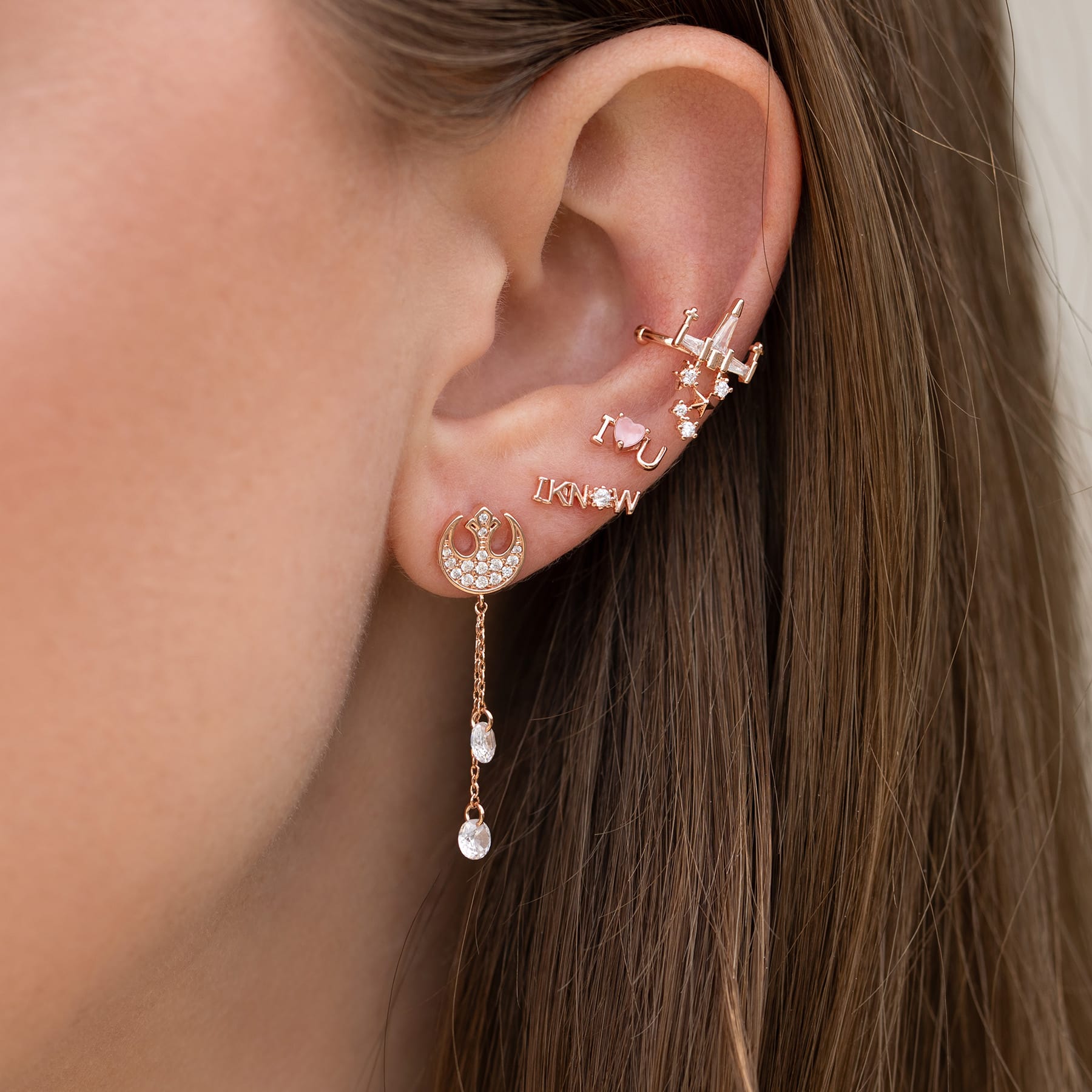 Star Wars™ Rebel Alliance Dangle Earrings