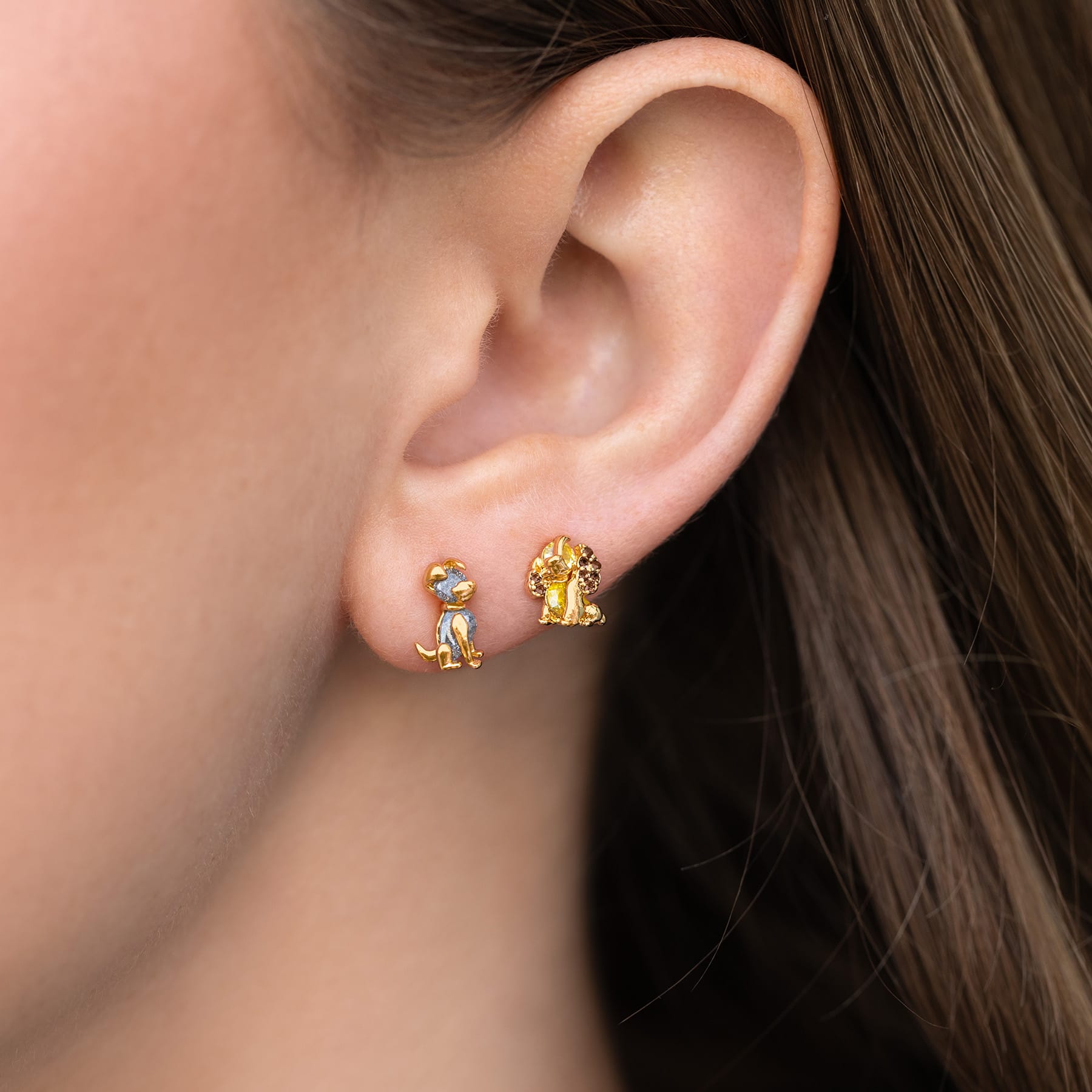 Disney Lady and the Tramp Studs