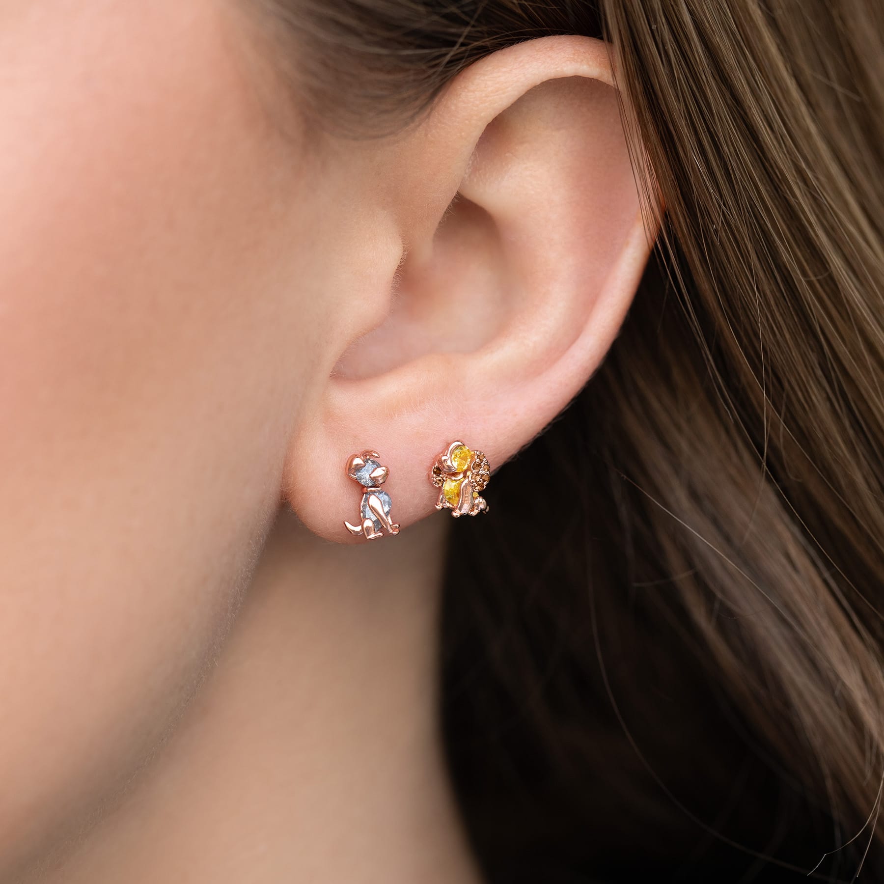 Disney Lady and the Tramp Studs