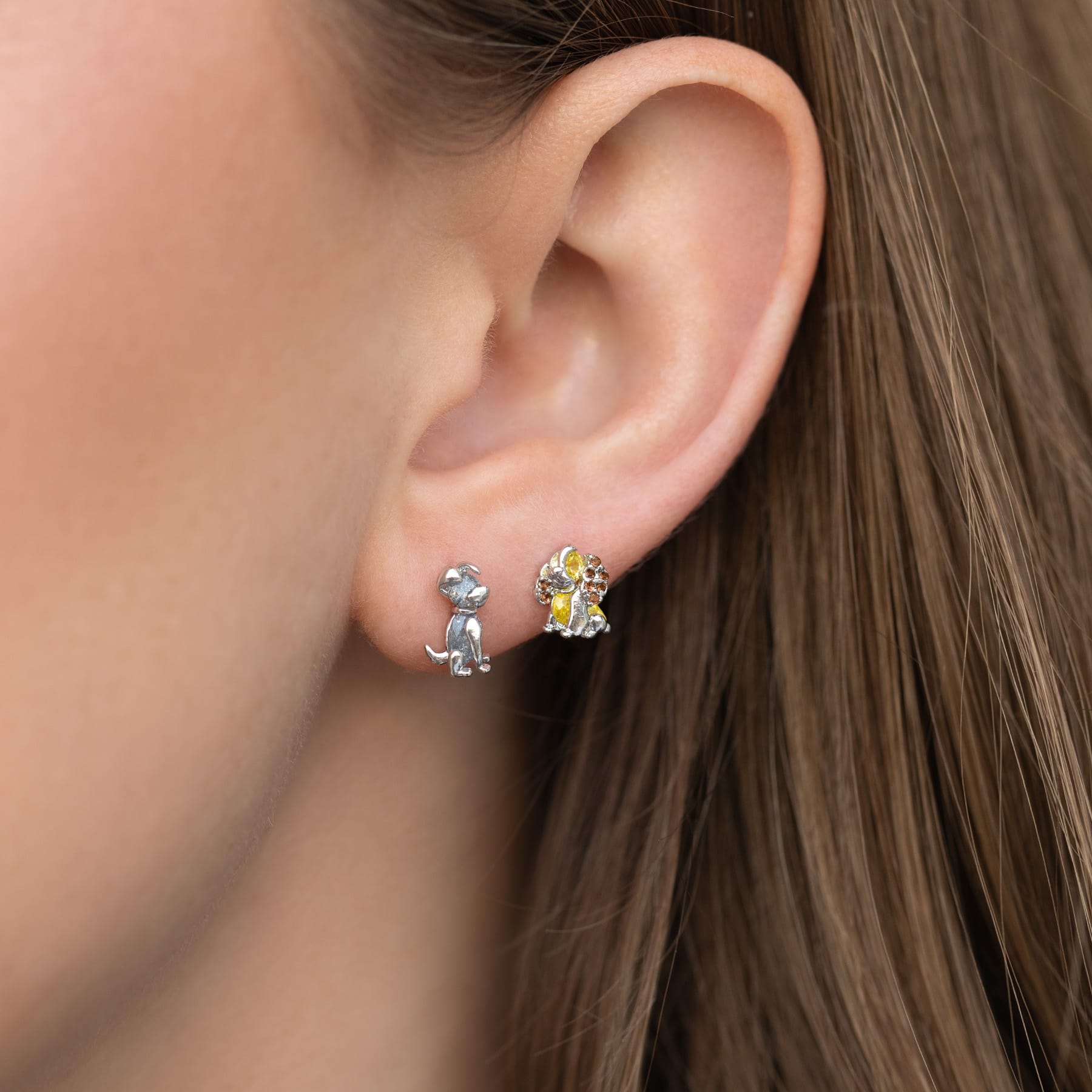 Disney Lady and the Tramp Studs