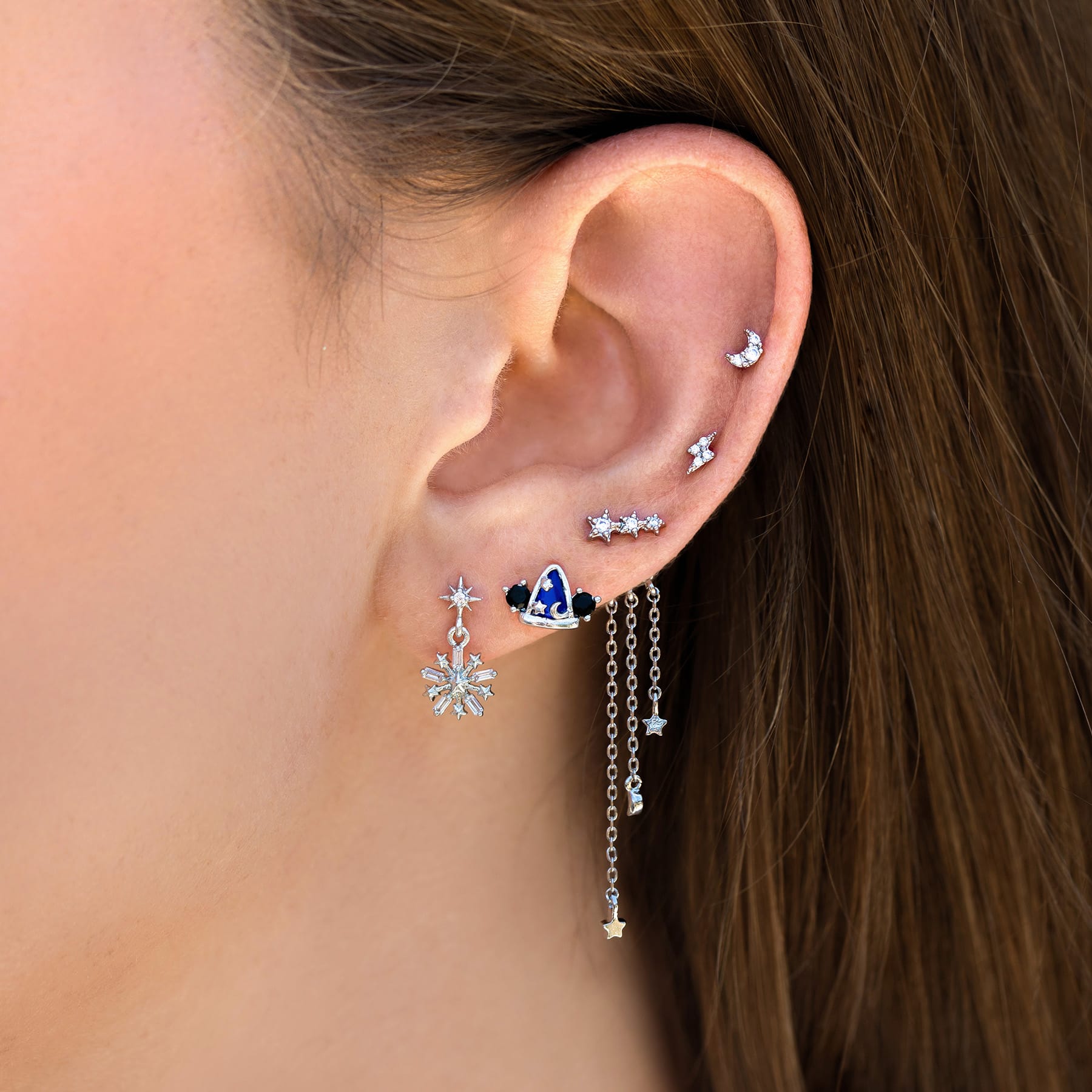 Disney Fantasia Sorcerer Apprentice Mickey Mouse Earring Set