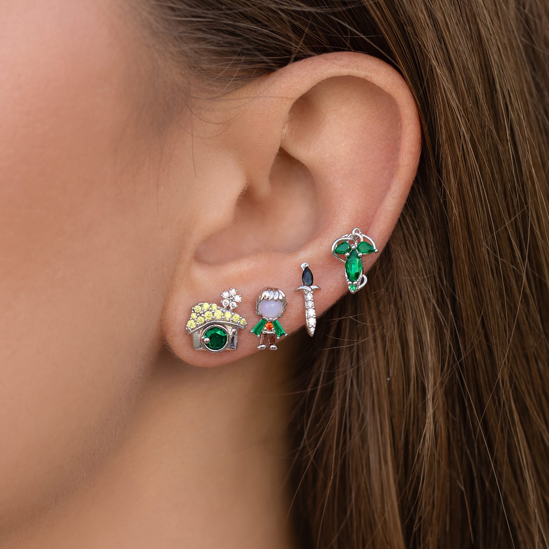 The Lord of the Rings Frodo Earring Set