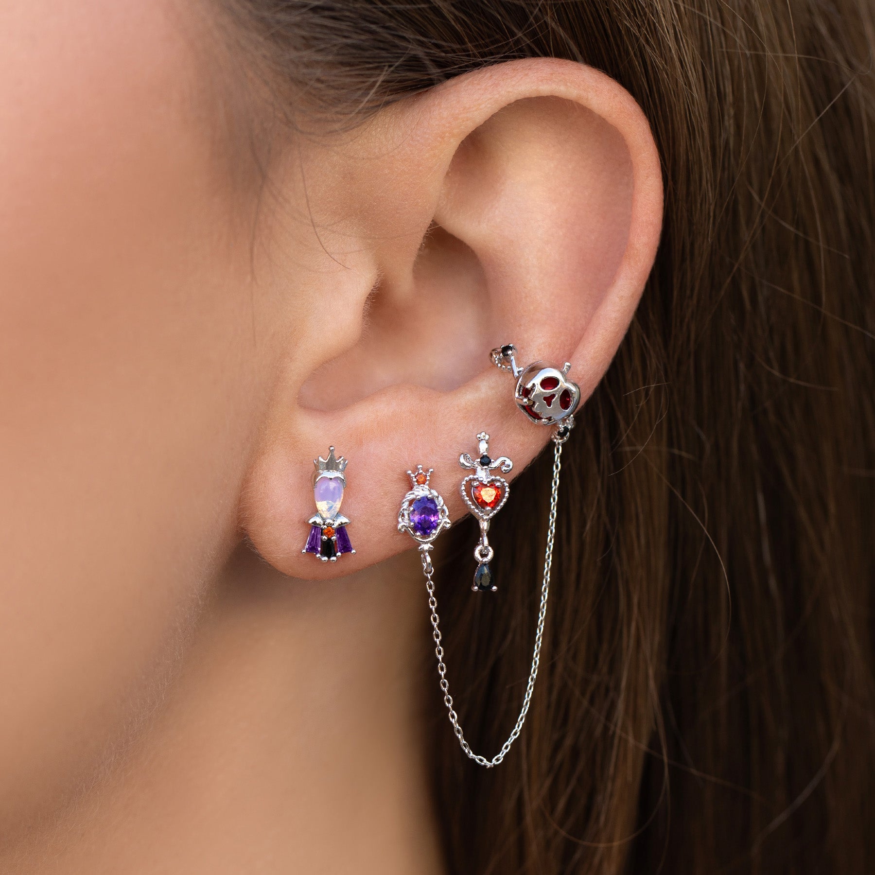 Disney Evil Queen Earring Set