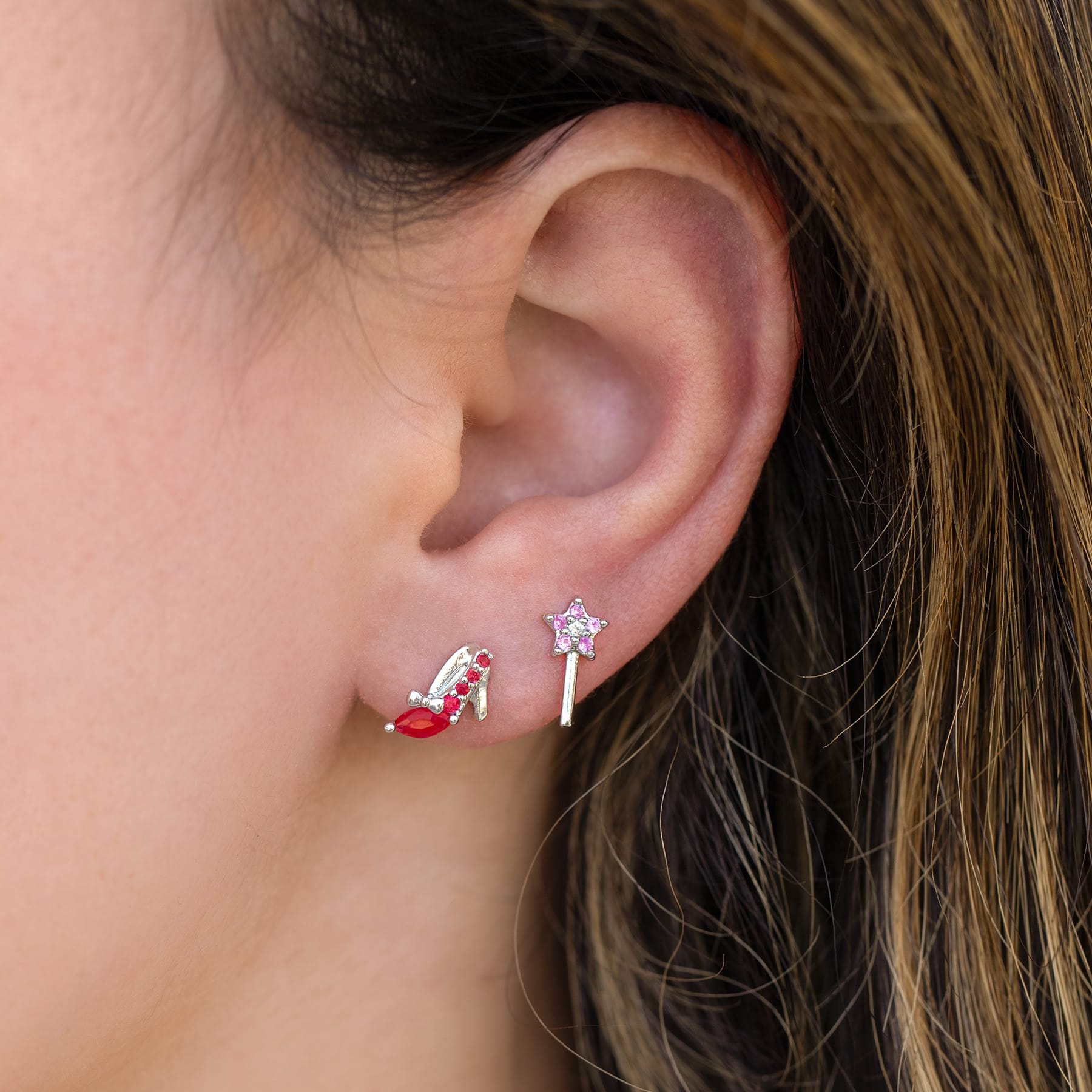 Glinda the Good Witch Stud Set