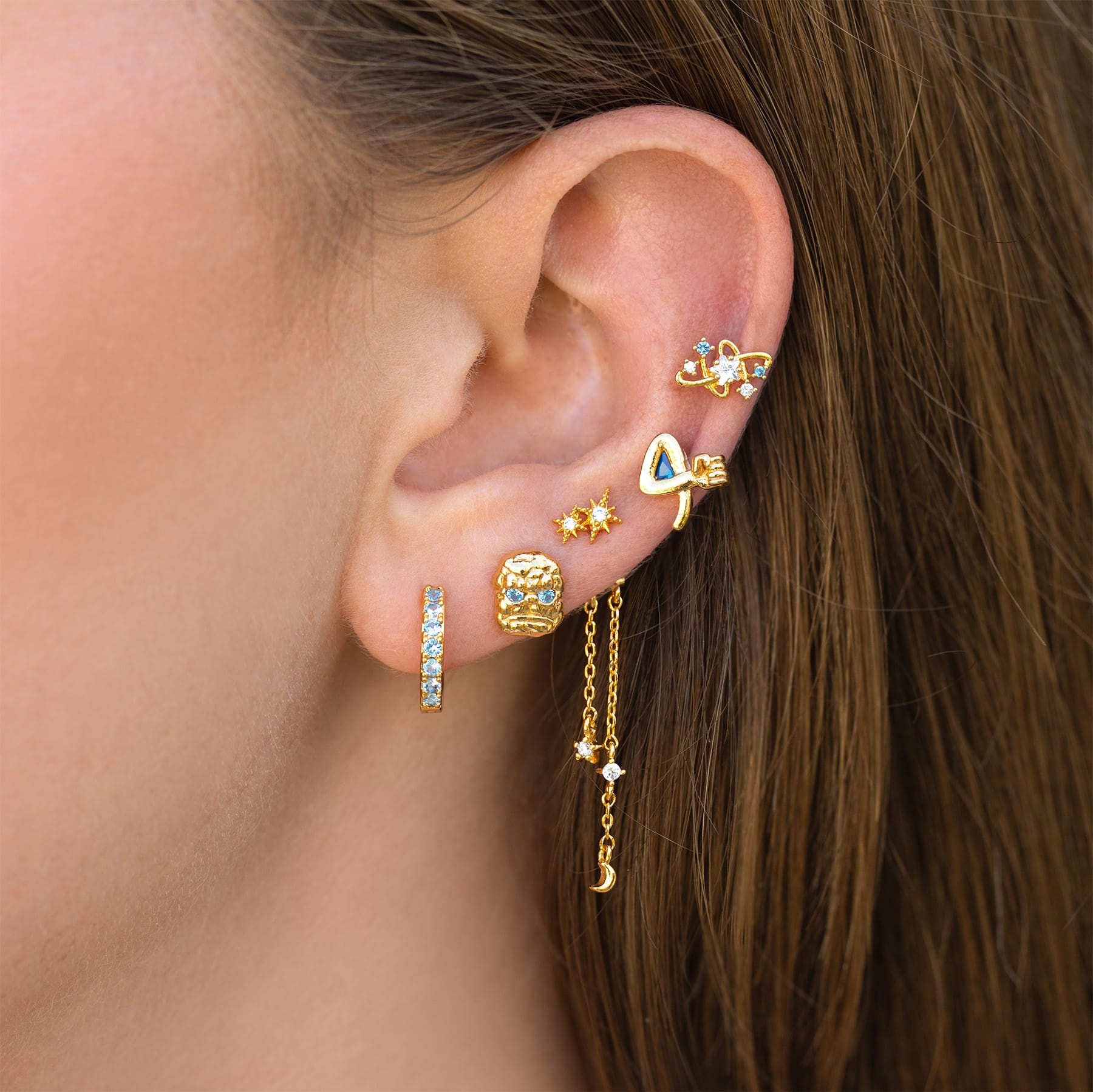 Marvel Studios The Fantasic Four Earring Set