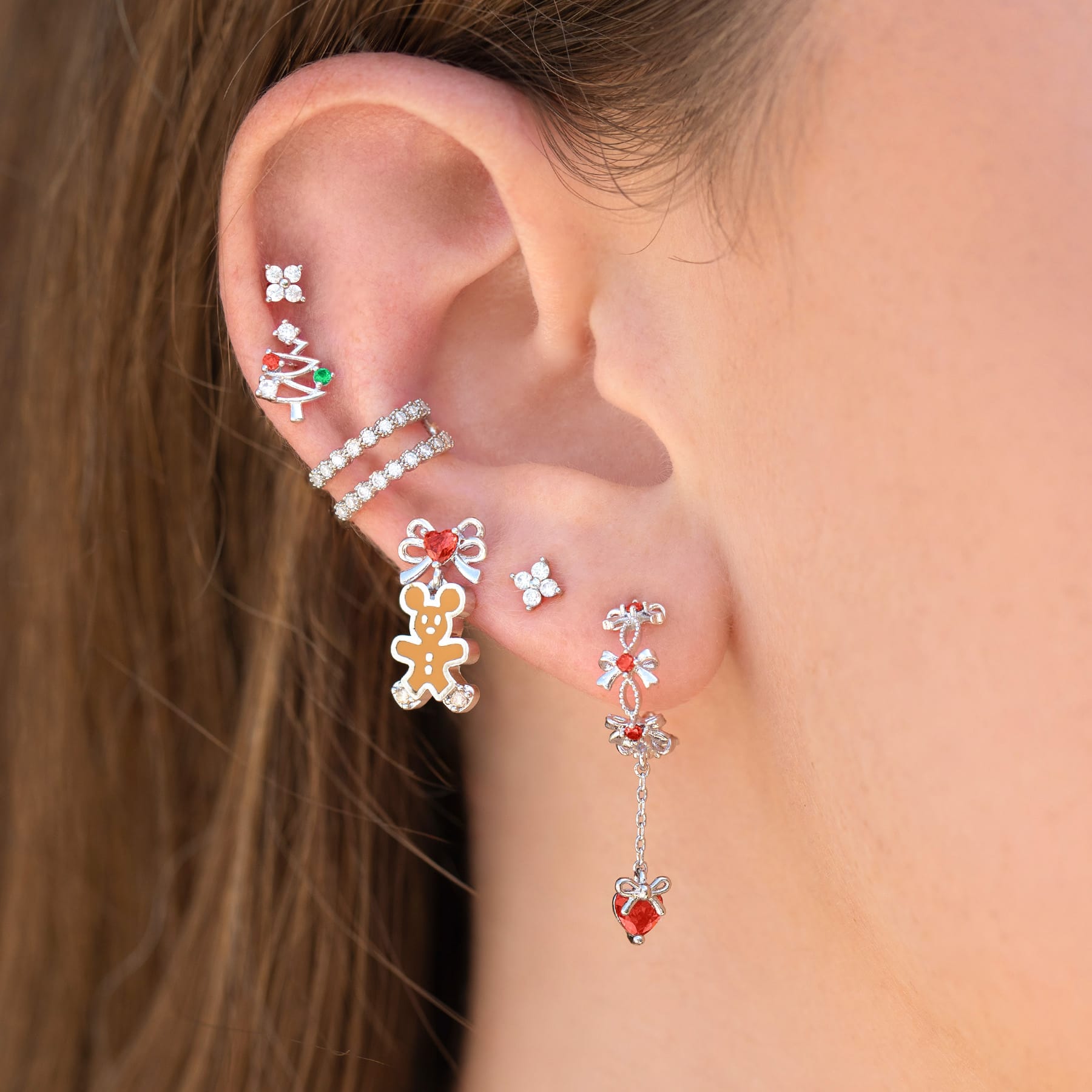 Disney Home For the Holidays Earring Set