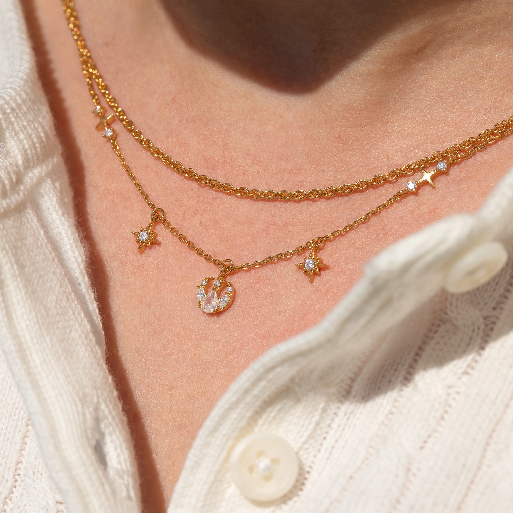 Star Wars™ Rebel Alliance Double Strand Necklace