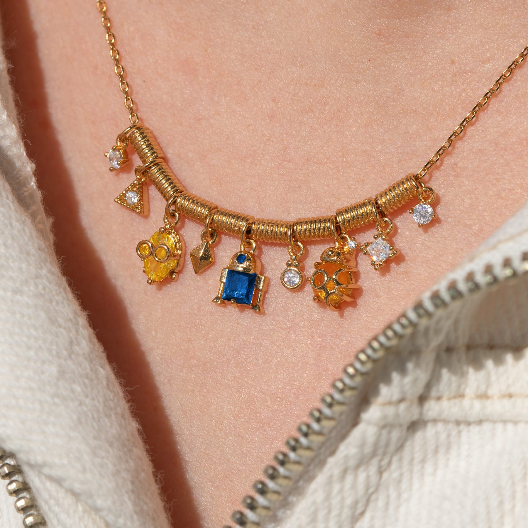 Star Wars™ Droids Charm Necklace