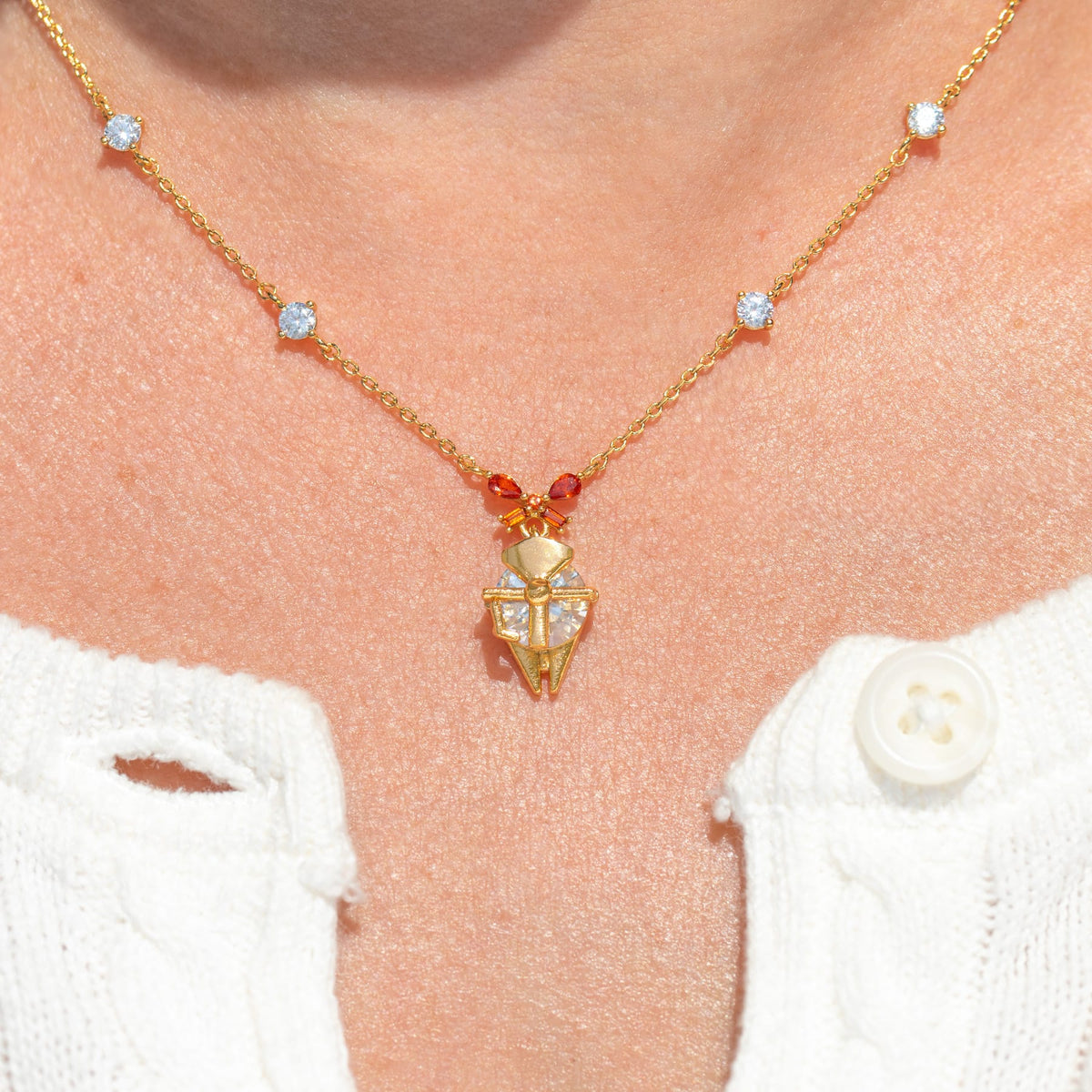 Star Wars™ Millennium Falcon™ Holiday Necklace