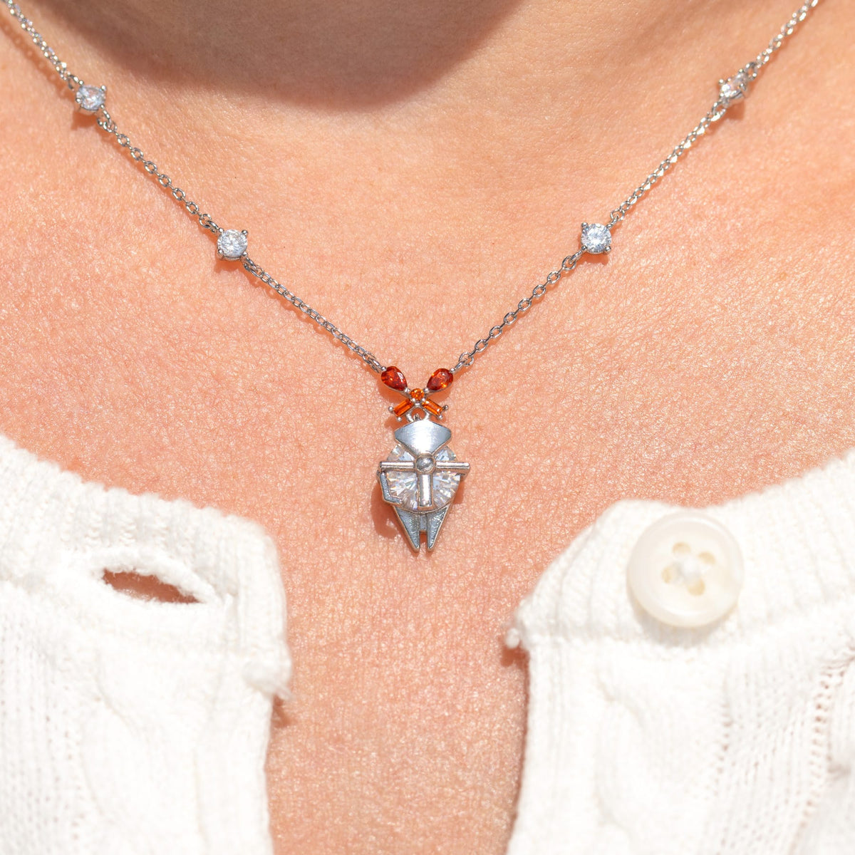 Star Wars™ Millennium Falcon™ Holiday Necklace