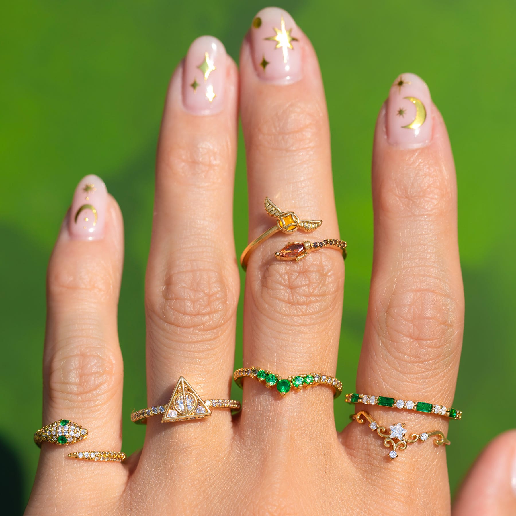 Harry Potter Slytherin House Ring