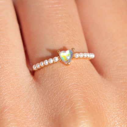 Pearly Girl Ring