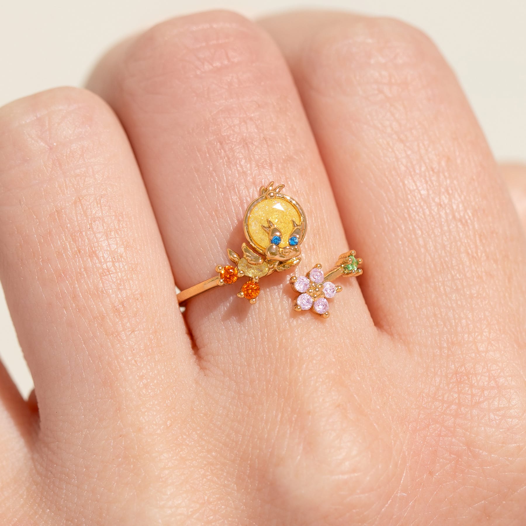 Looney Tunes Tweety Bird Adjustable Ring