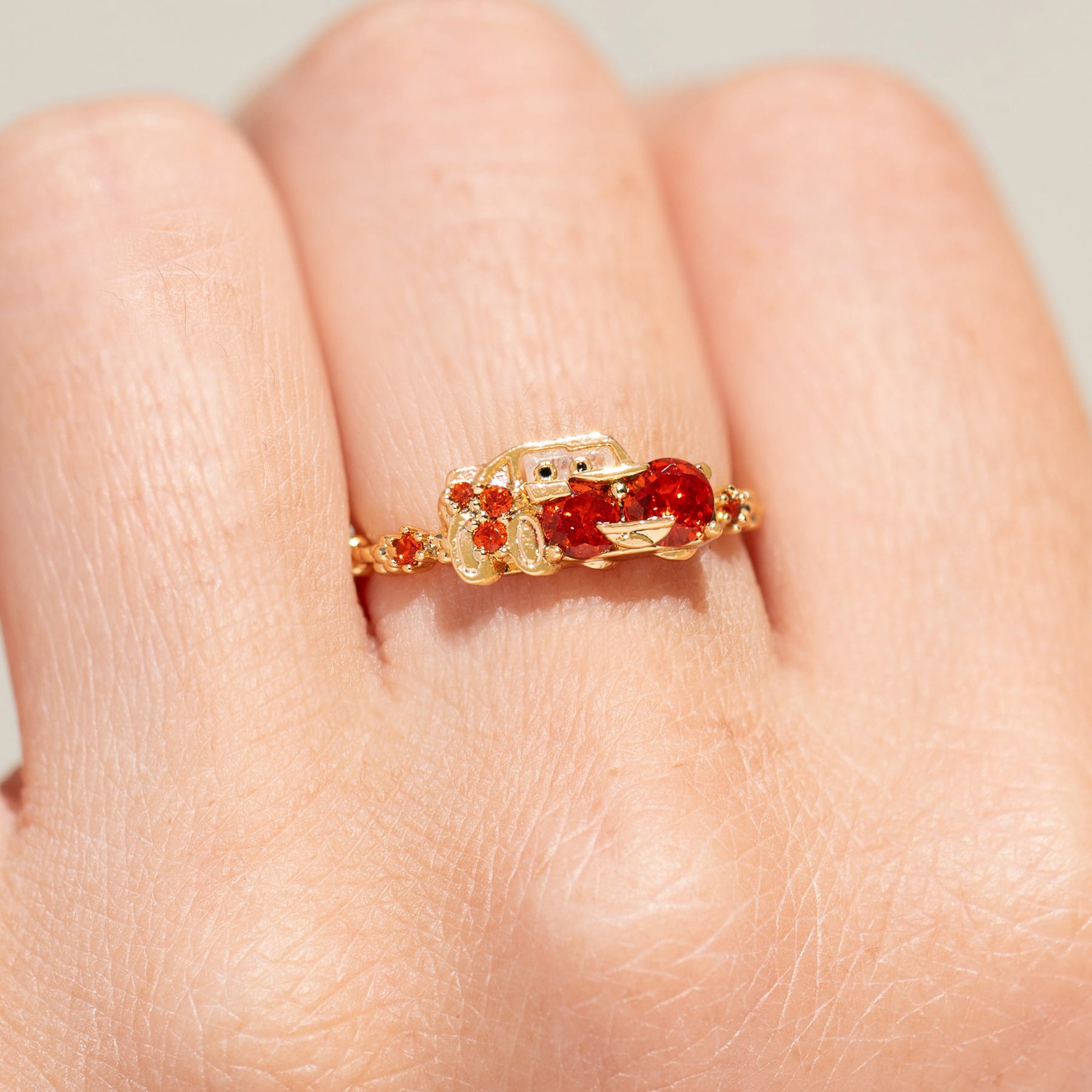 Pixar Lightning Mcqueen Ring