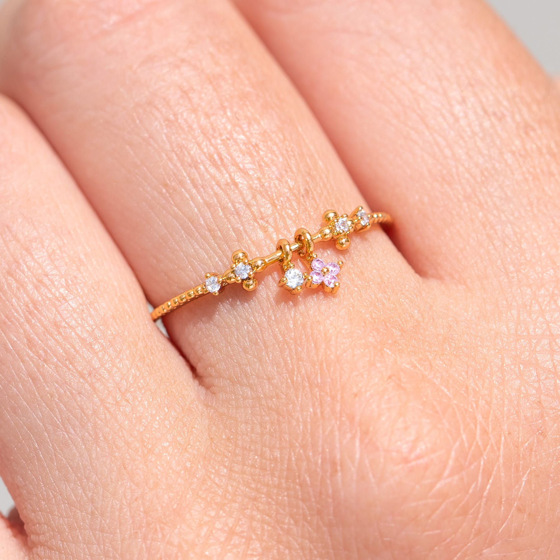 Charmed Blossom Ring