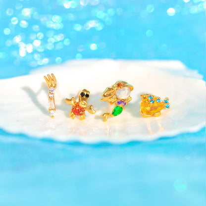 Disney Princess Little Mermaid Earring Set
