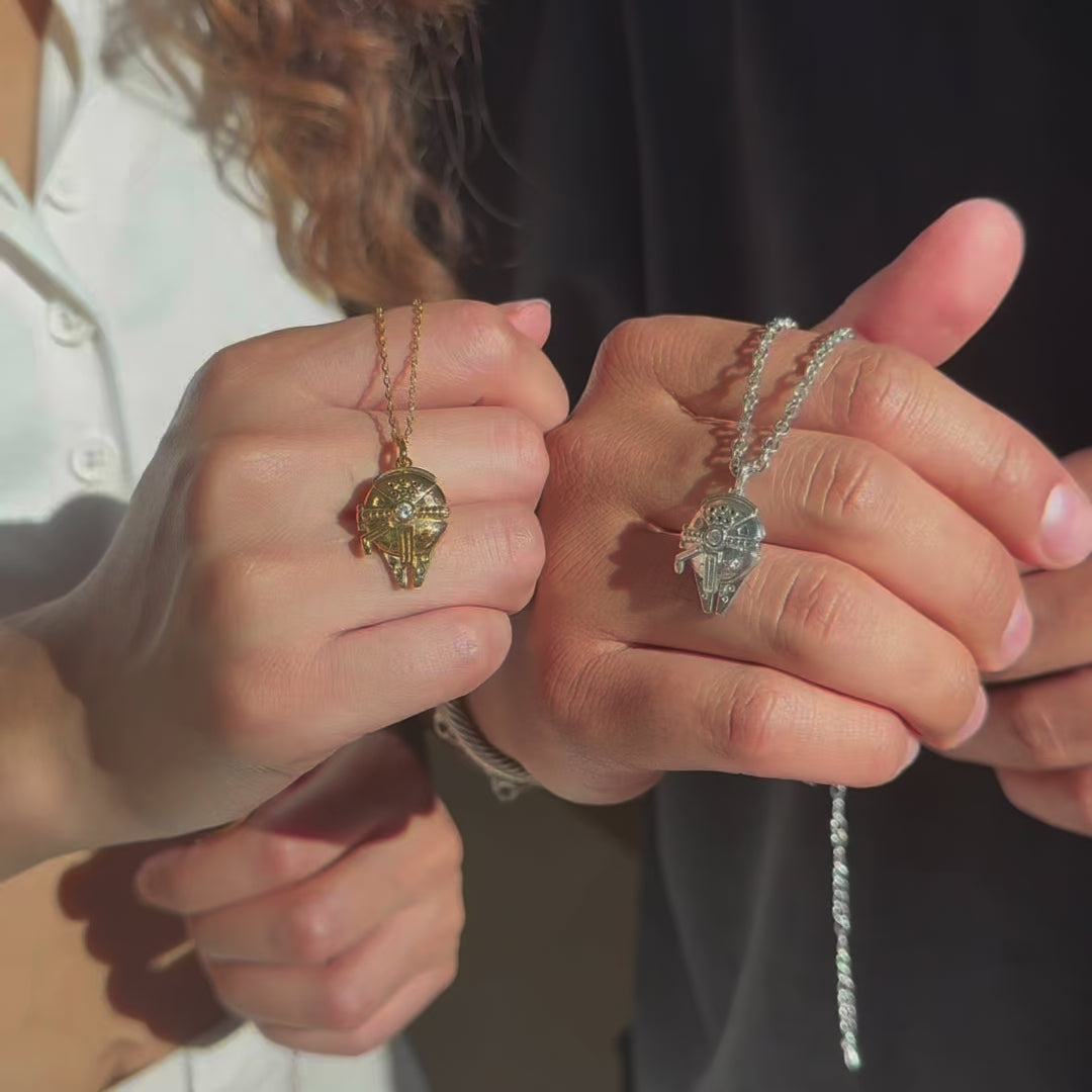Star Wars™ Millennium Falcon™ Locket Necklace