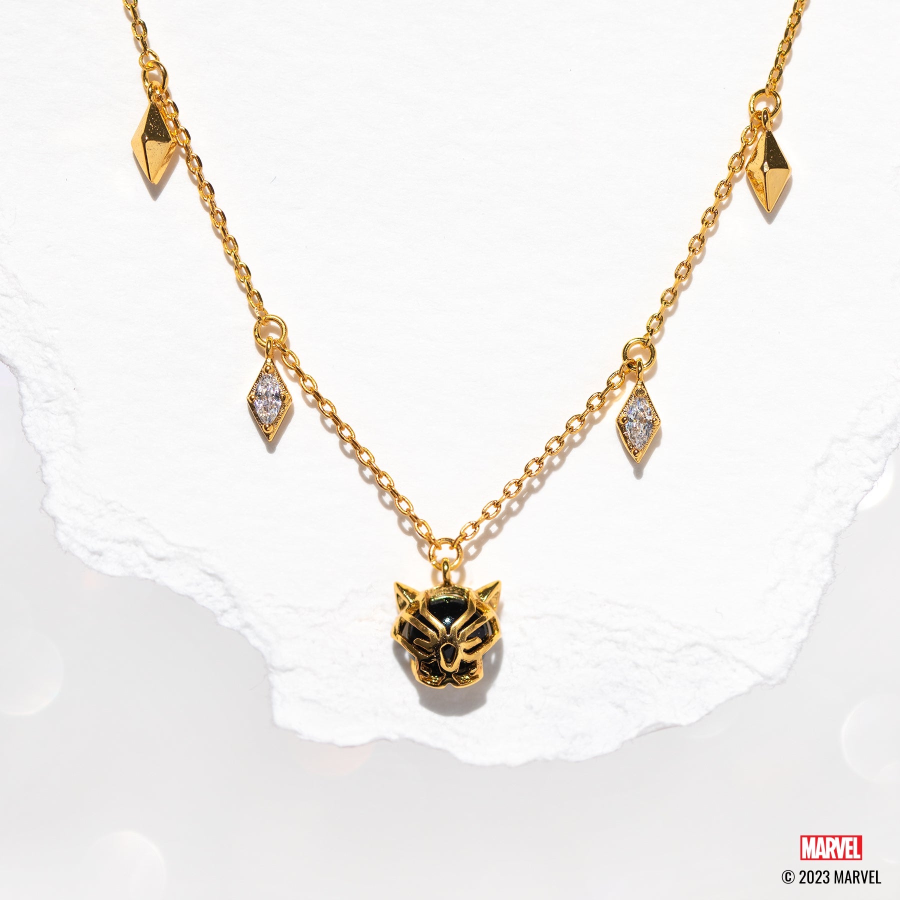 Marvel's Black Panther Necklace – Girls Crew - Main Image