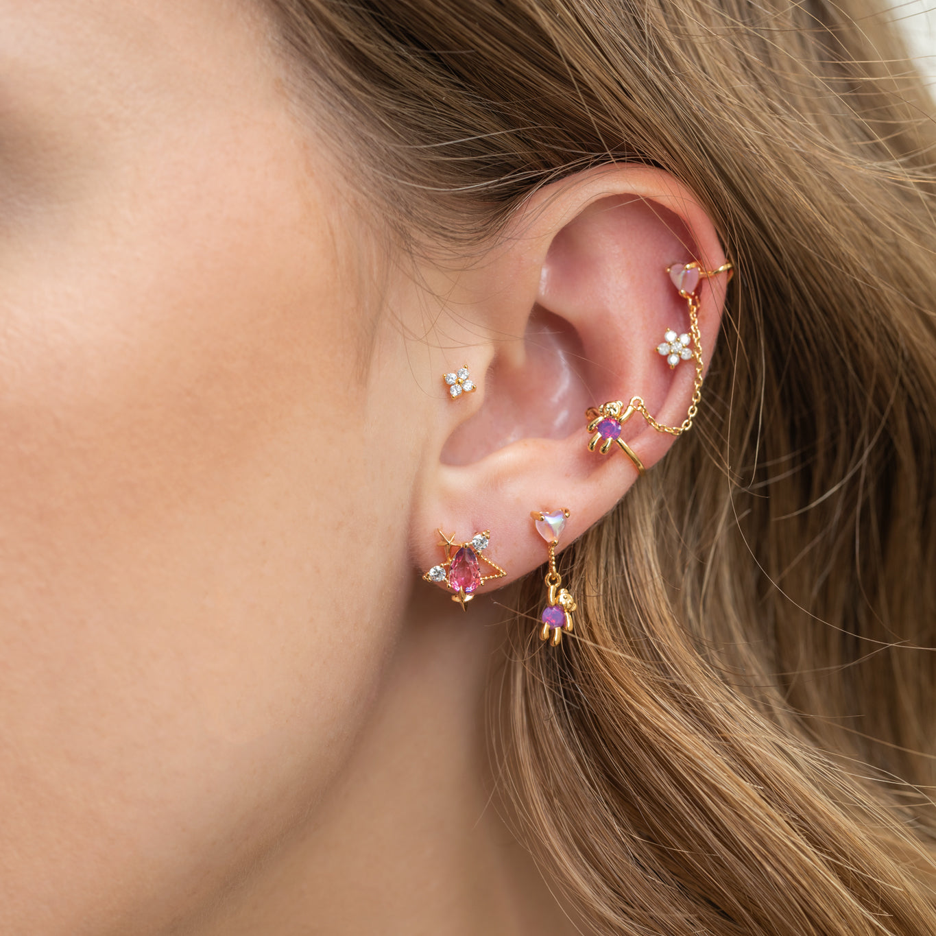 Bear Hug Earrings