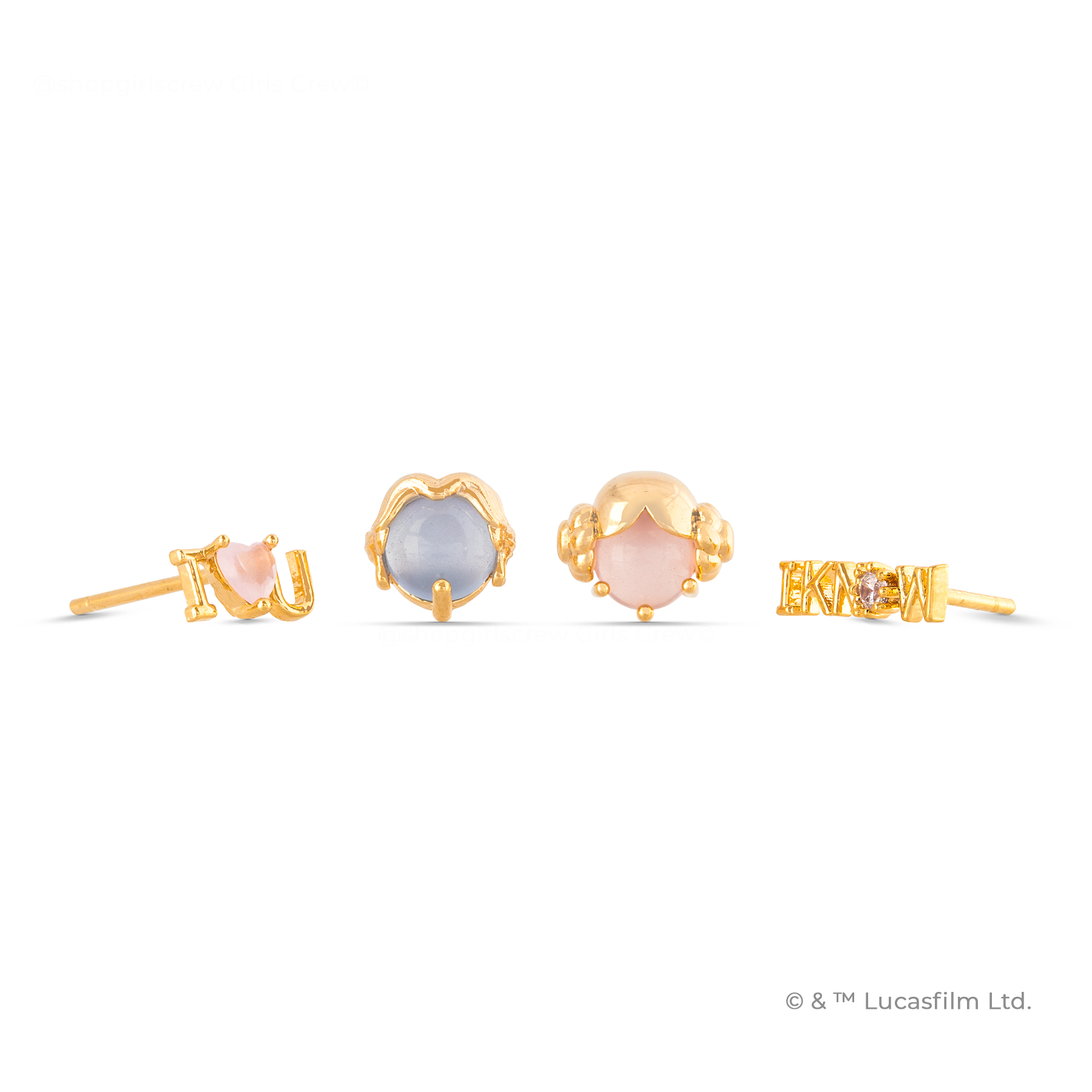 Star Wars™ Han & Leia Stud Set