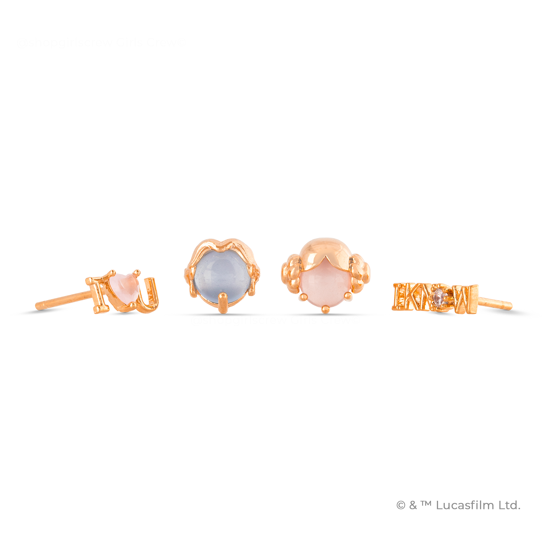 Star Wars™ Han & Leia Stud Set