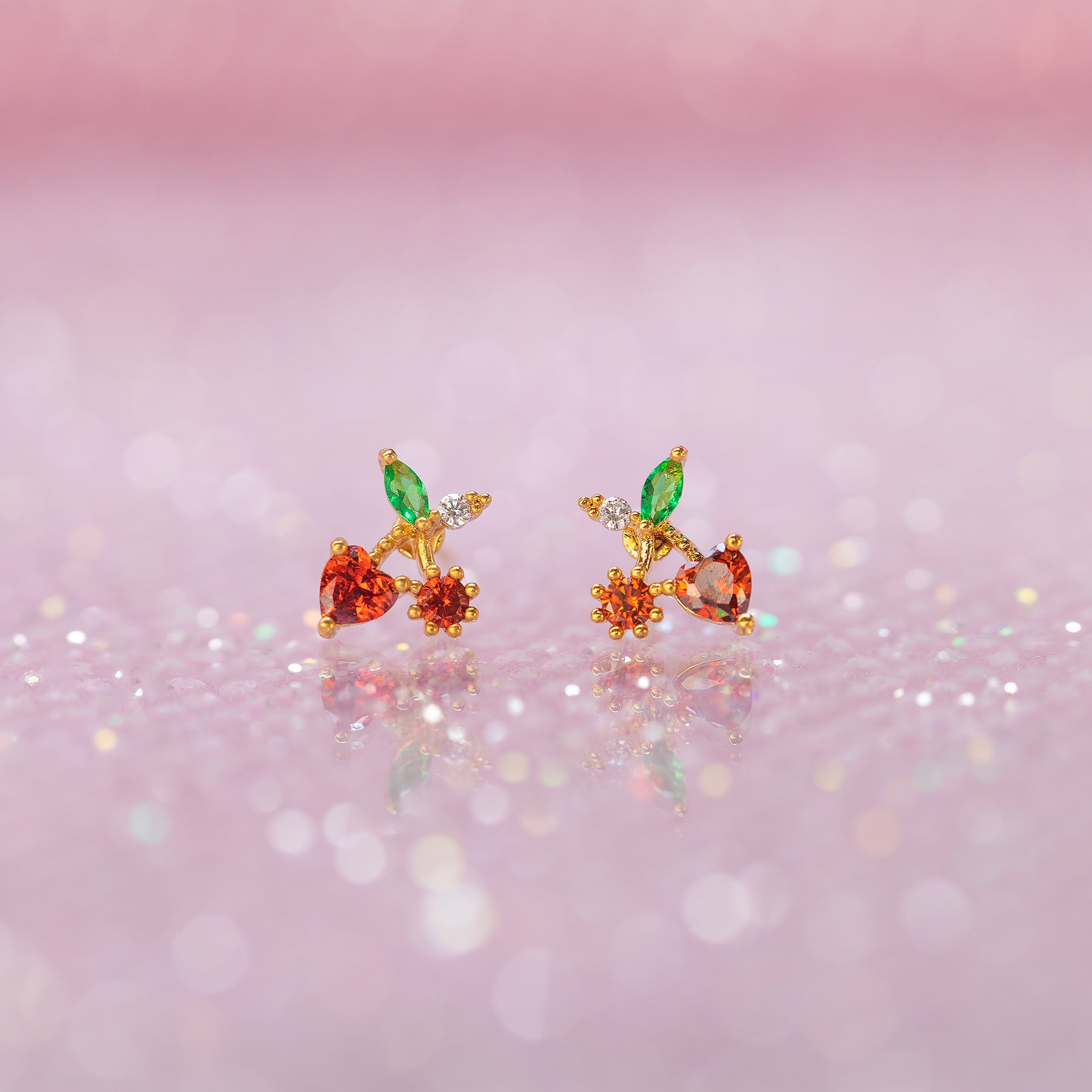 Cherry On Top Studs