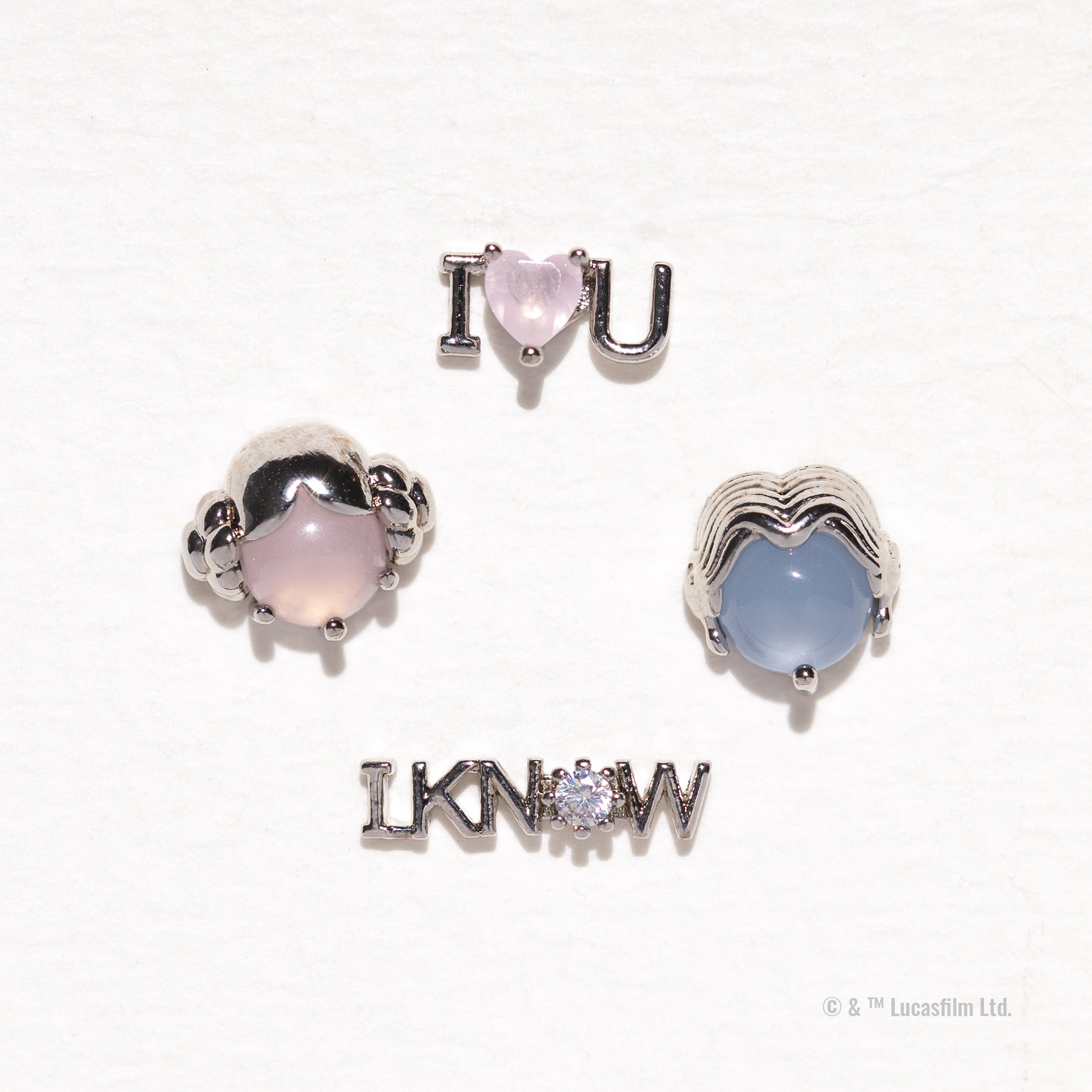 Star Wars™ Han & Leia Stud Set