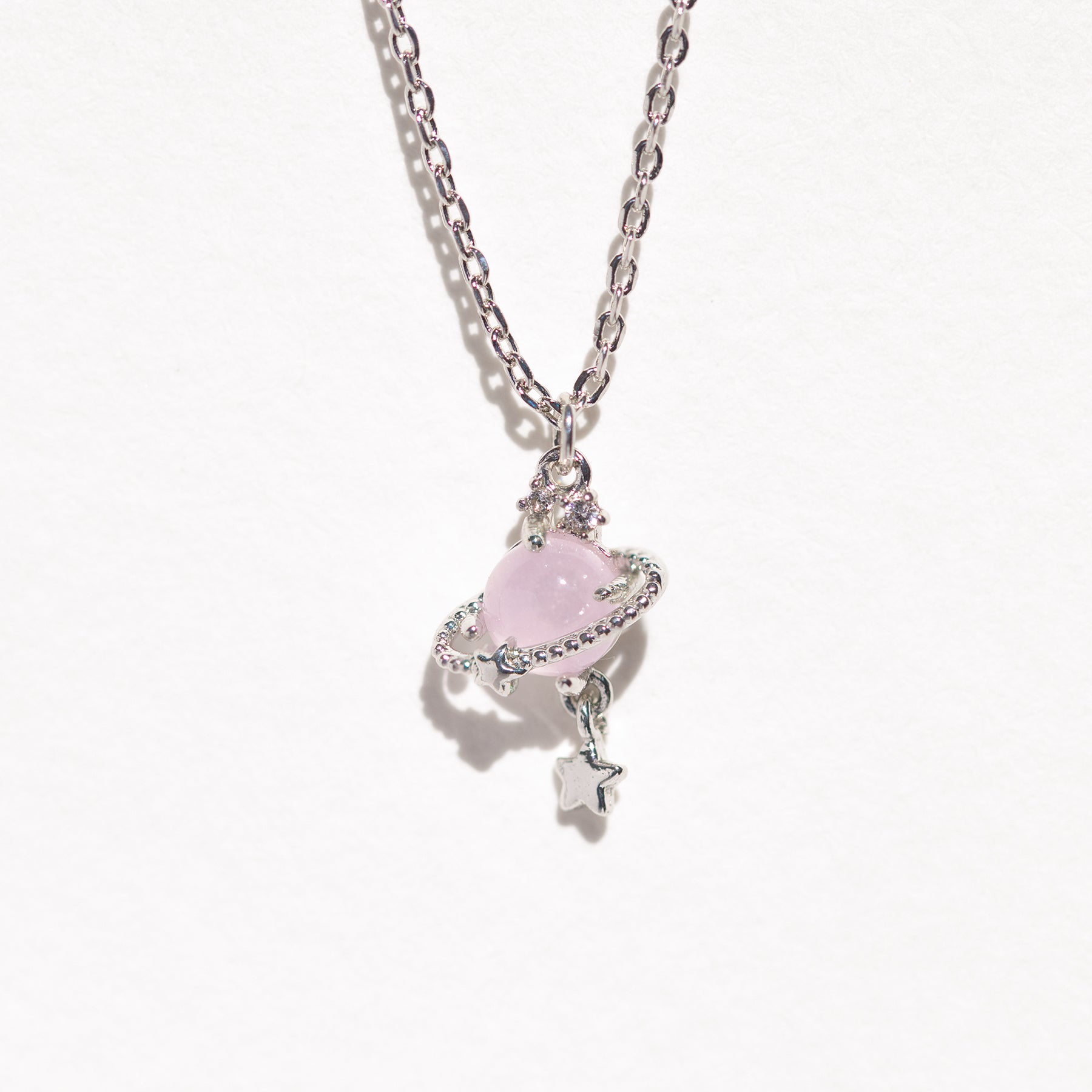 Pink Jupiter Necklace