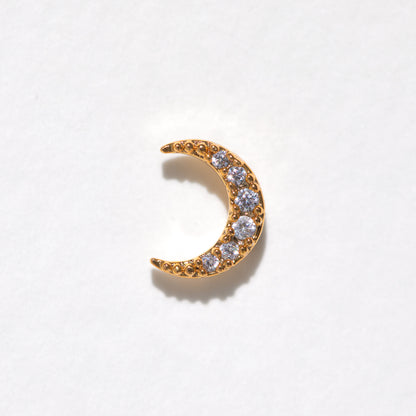 Crescent Piercing Style Earring
