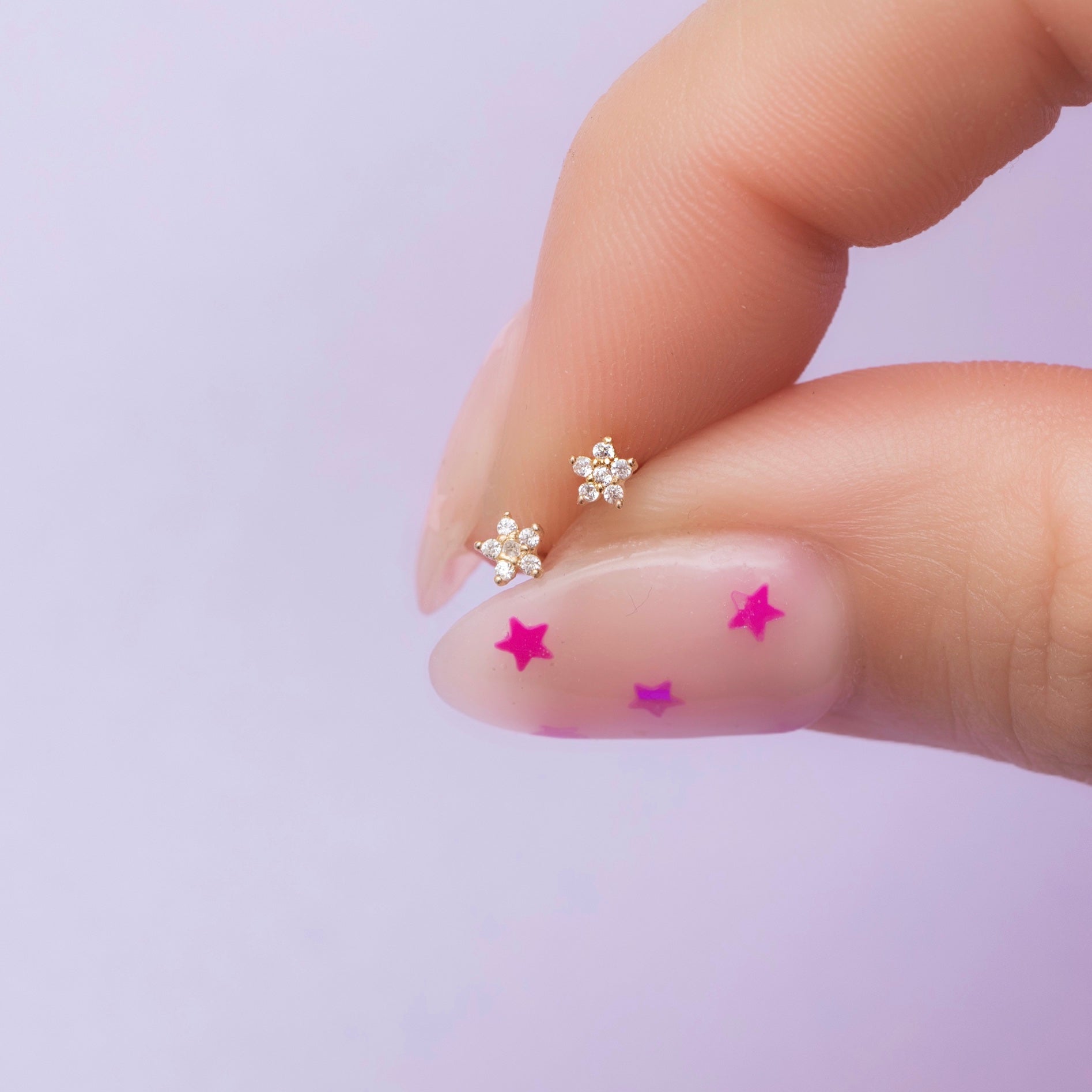 Teeny Tiny Star Studs