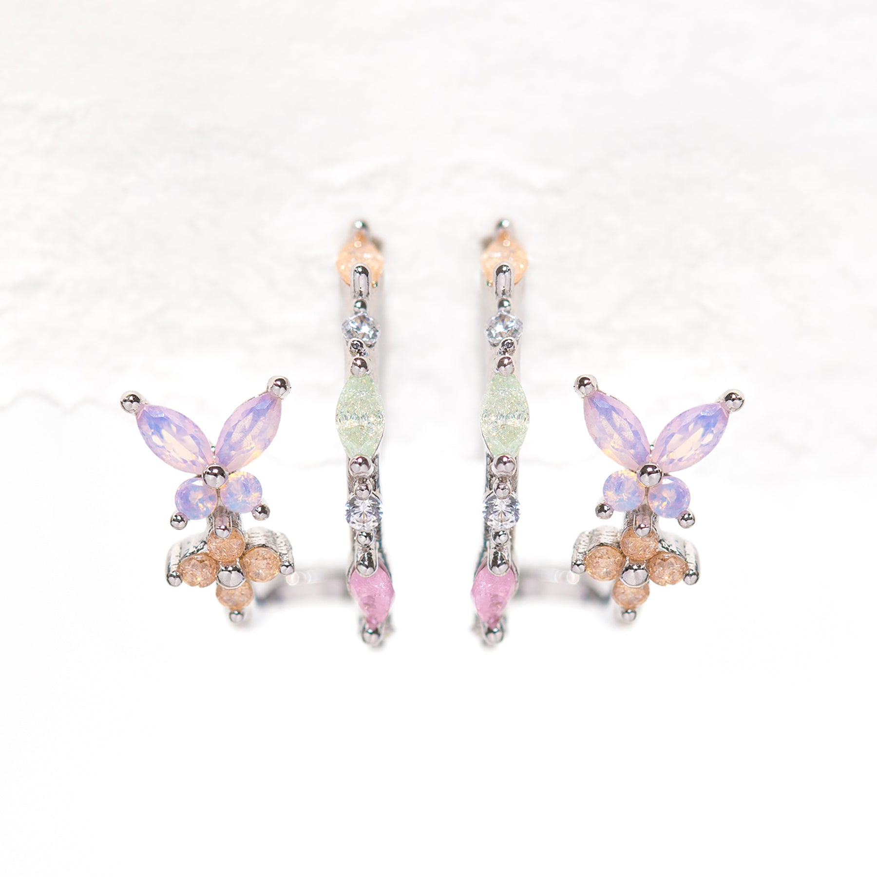 Mari Magic Double Hoops