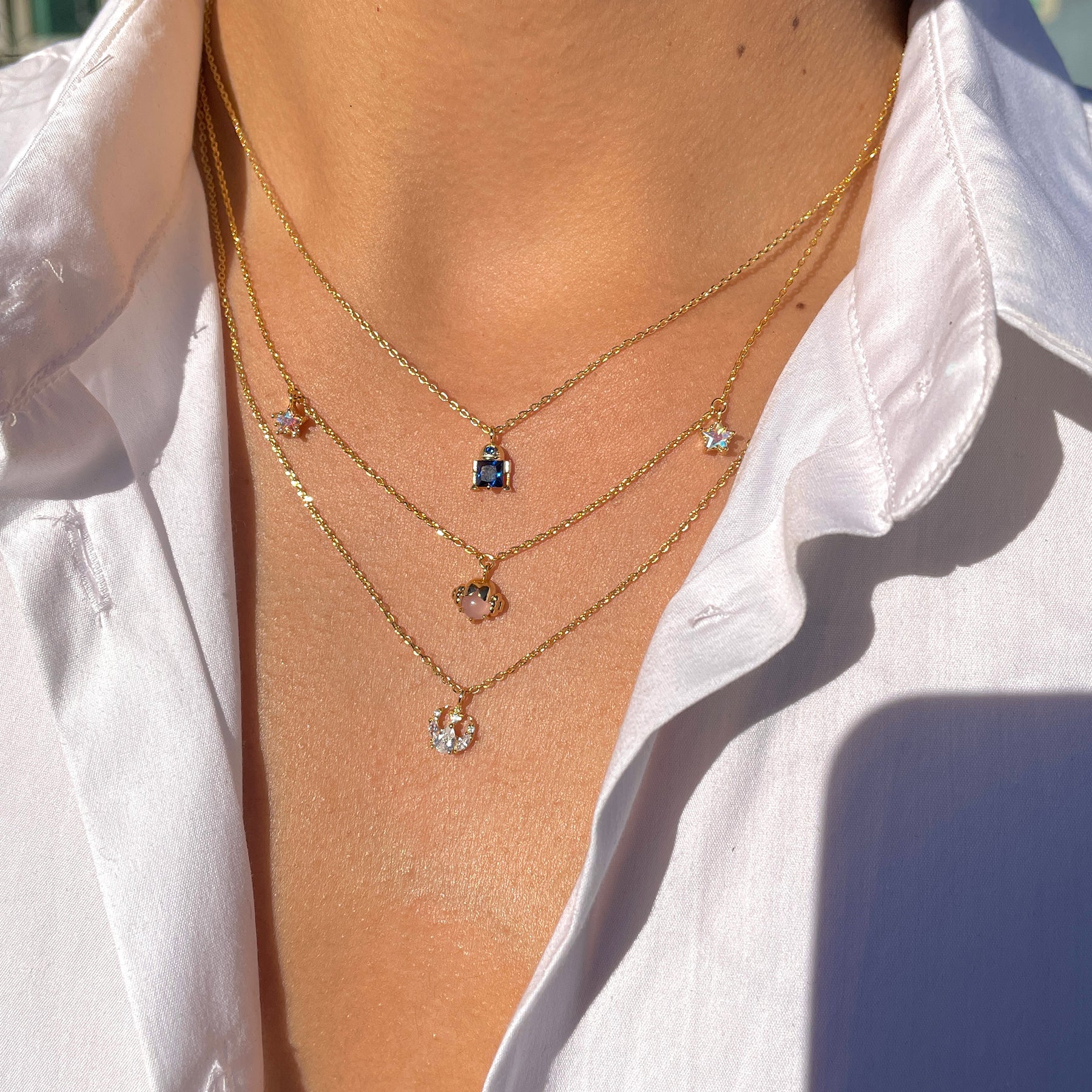 Star Wars™ Princess Leia™ Charm Necklace