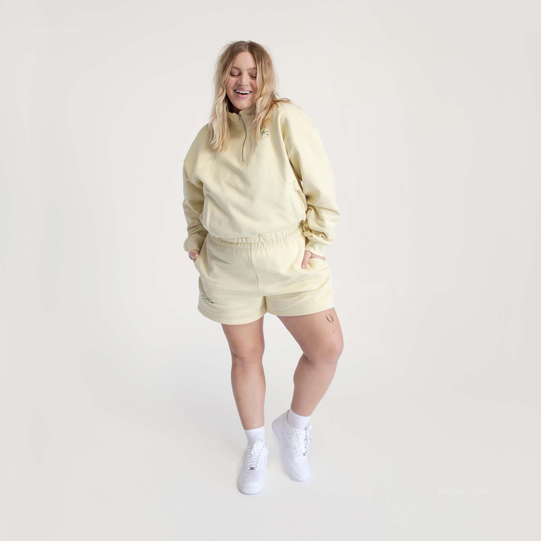 Buttercream Dream Half Zip