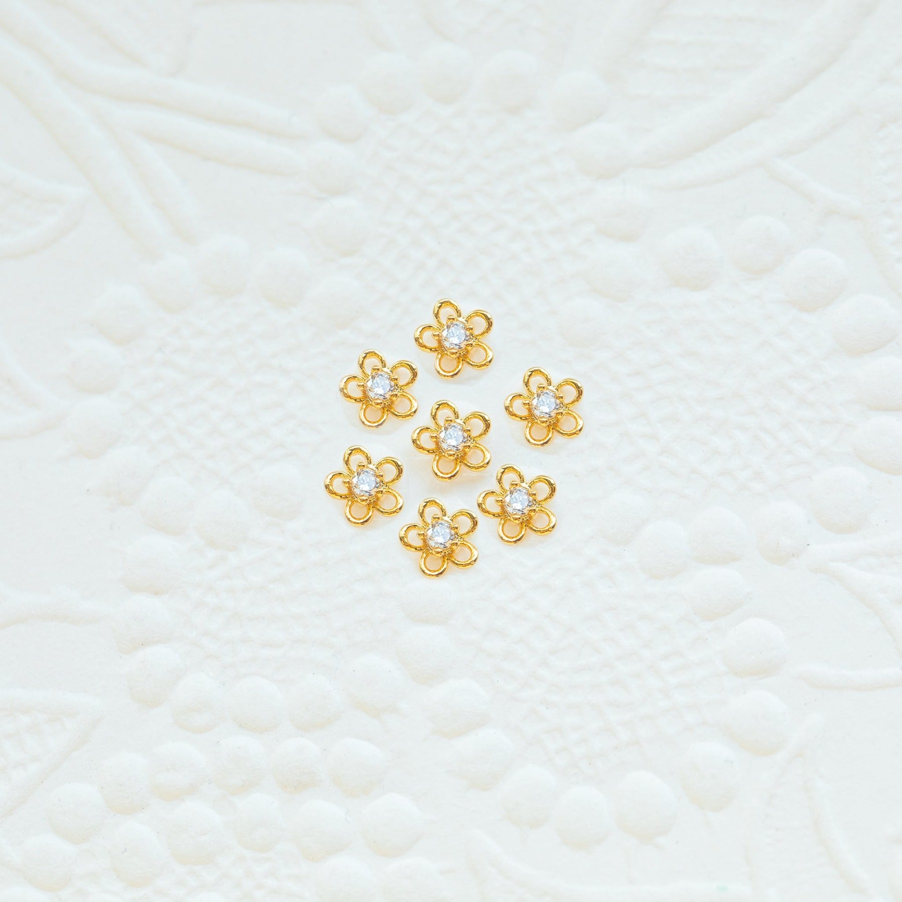 Teeny Tiny Flower Studs