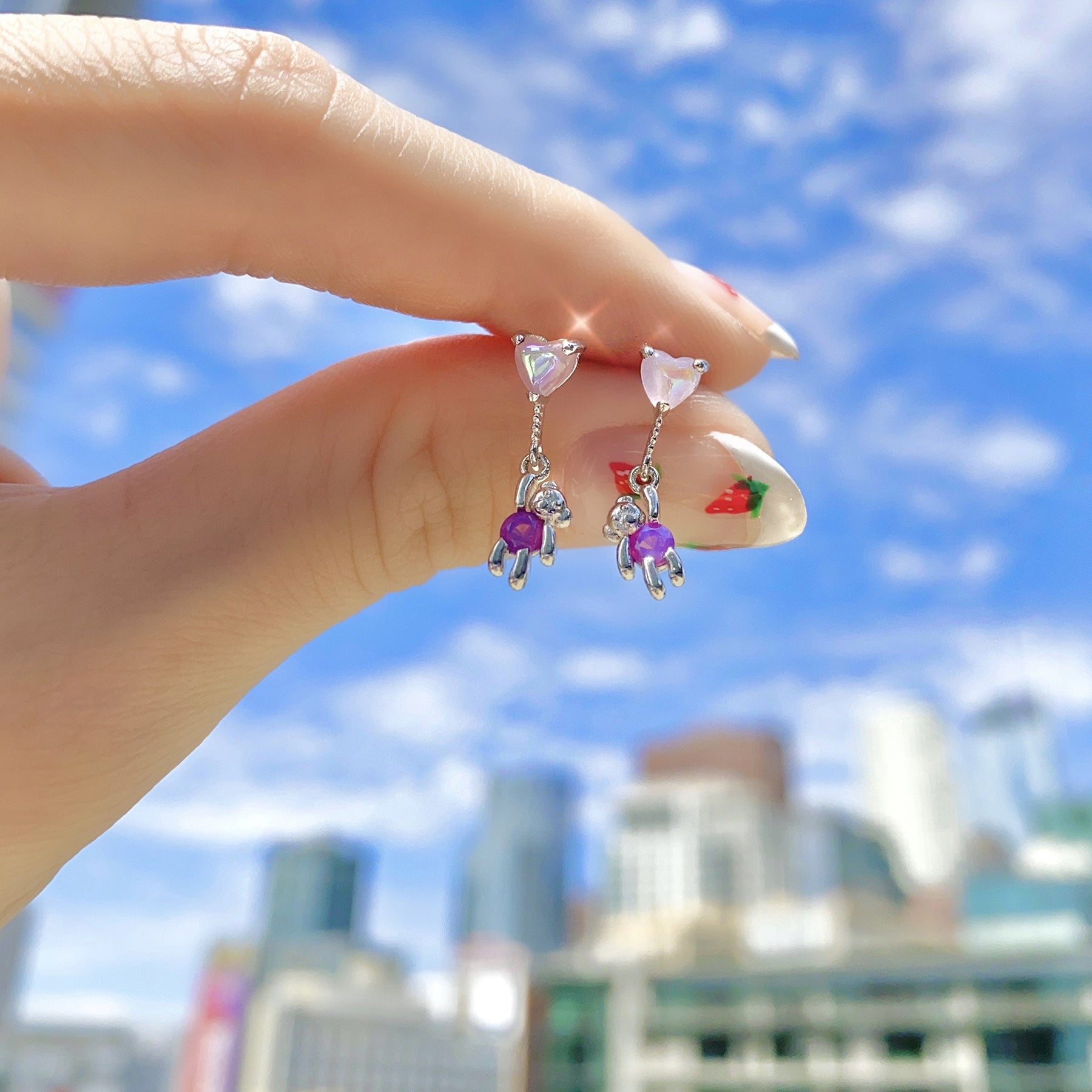 Bear Hug Earrings