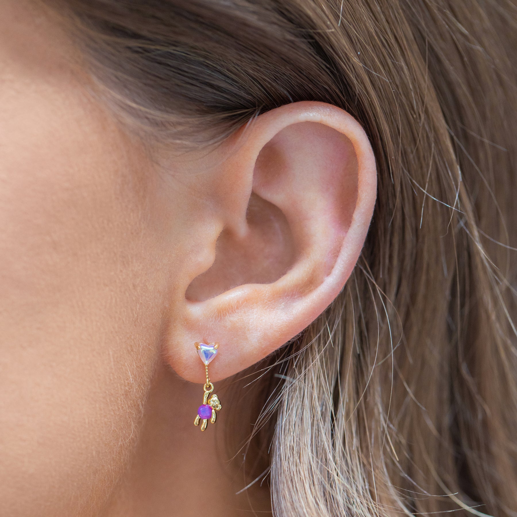 Bear Hug Earrings