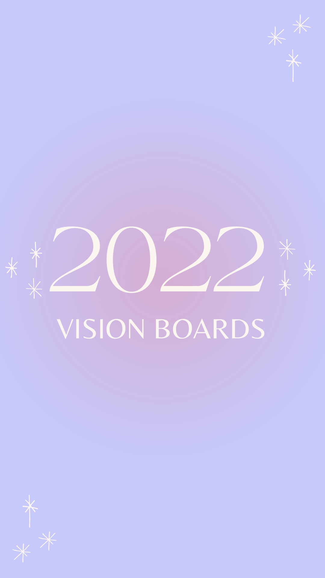 2022 Vision Boards